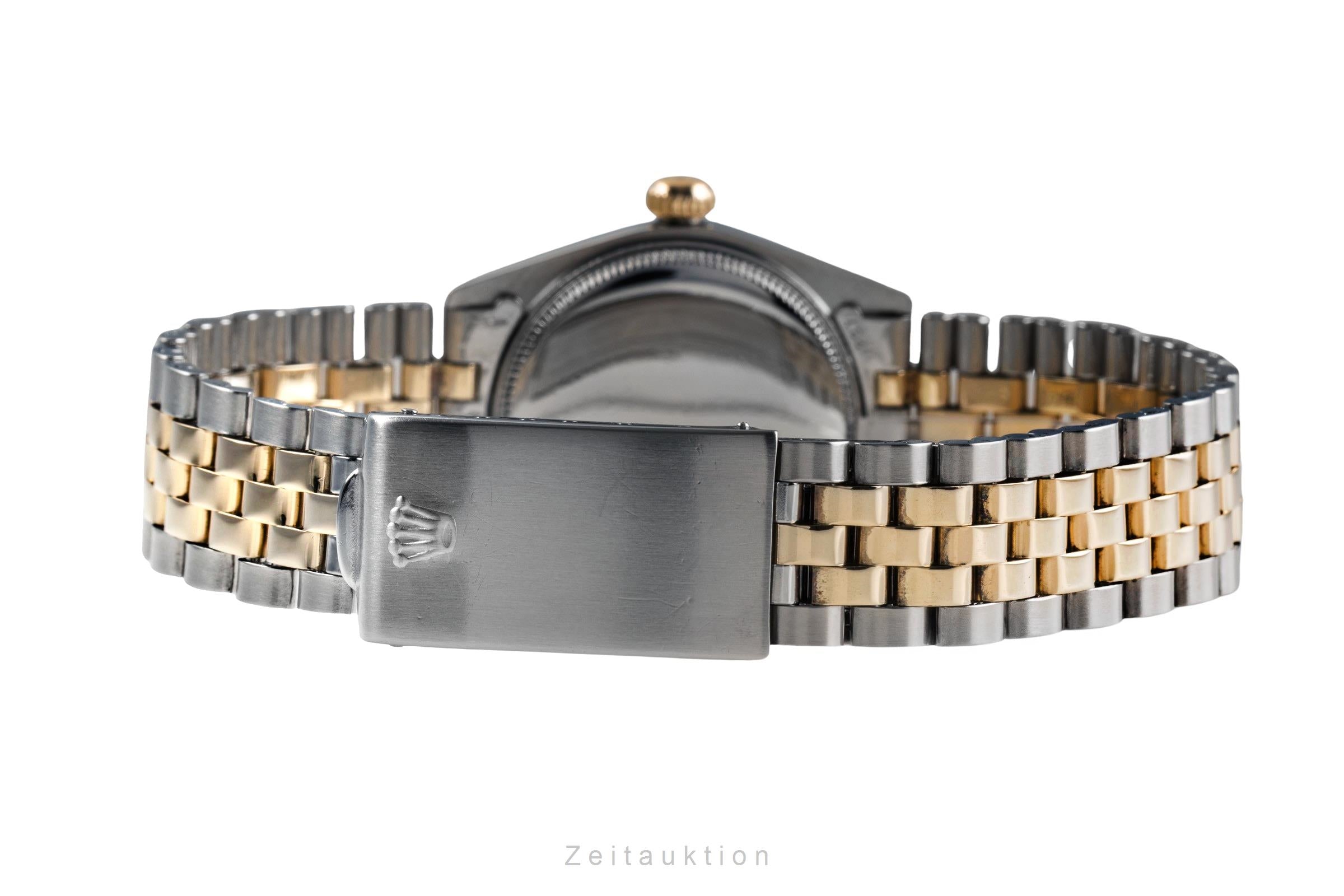 Rolex Oyster Perpetual acciaio / oro automatismo orologio da donna 6748 Vintage  [2502608]