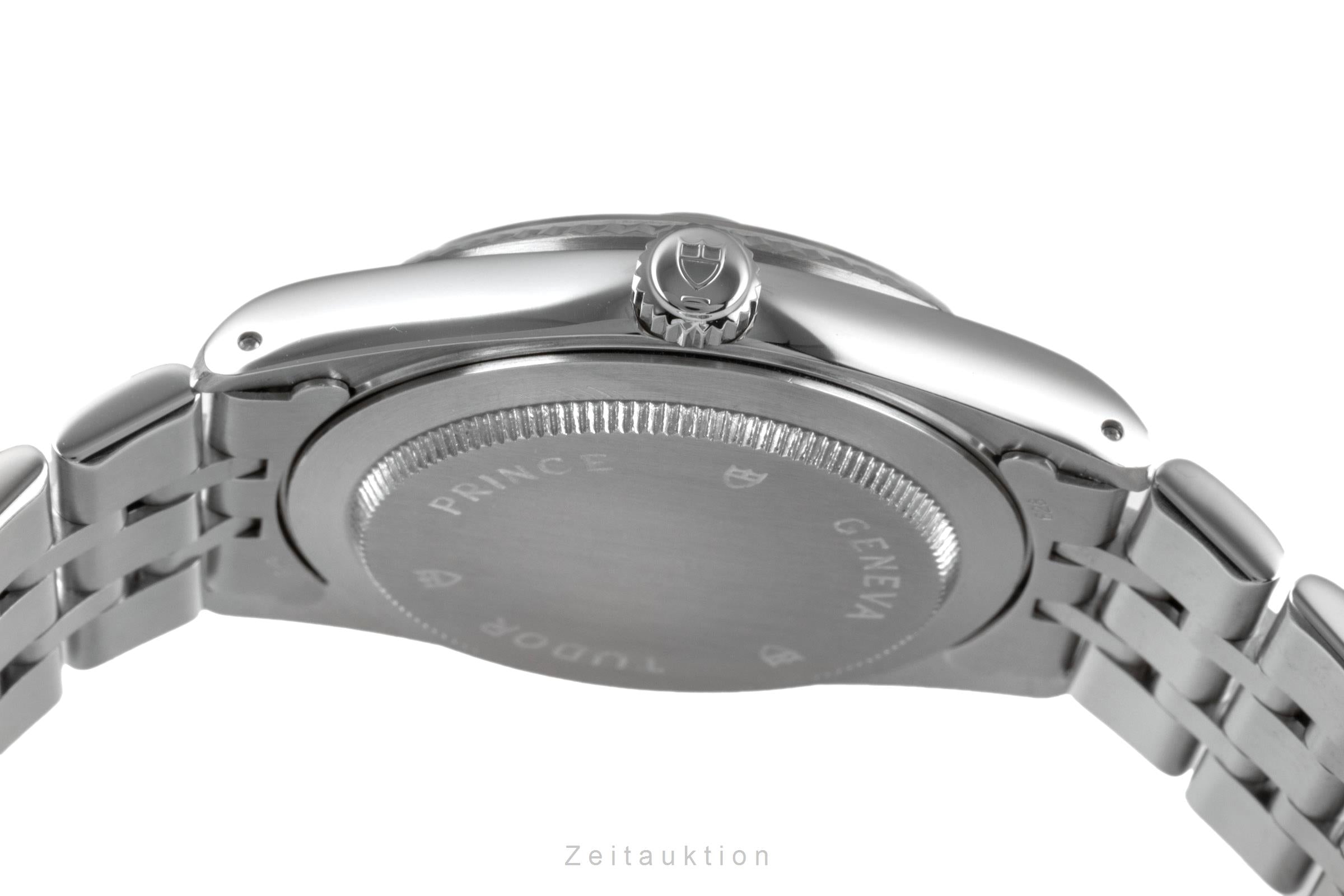 Tudor Prince Date acier / or blanc automatique montre pour hommes 74034  [2502609]