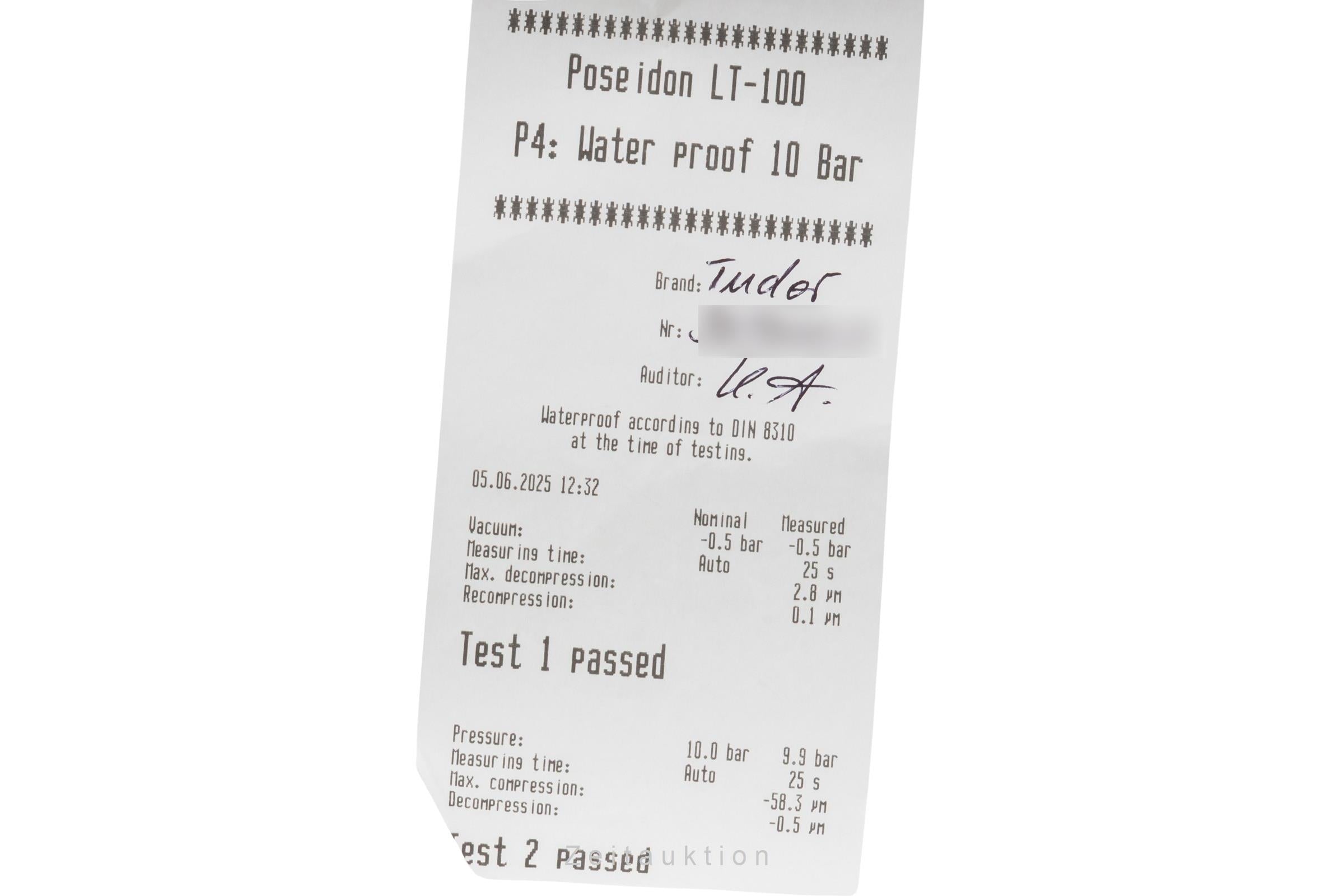 Tudor Prince Date acier / or blanc automatique montre pour hommes 74034  [2502609]