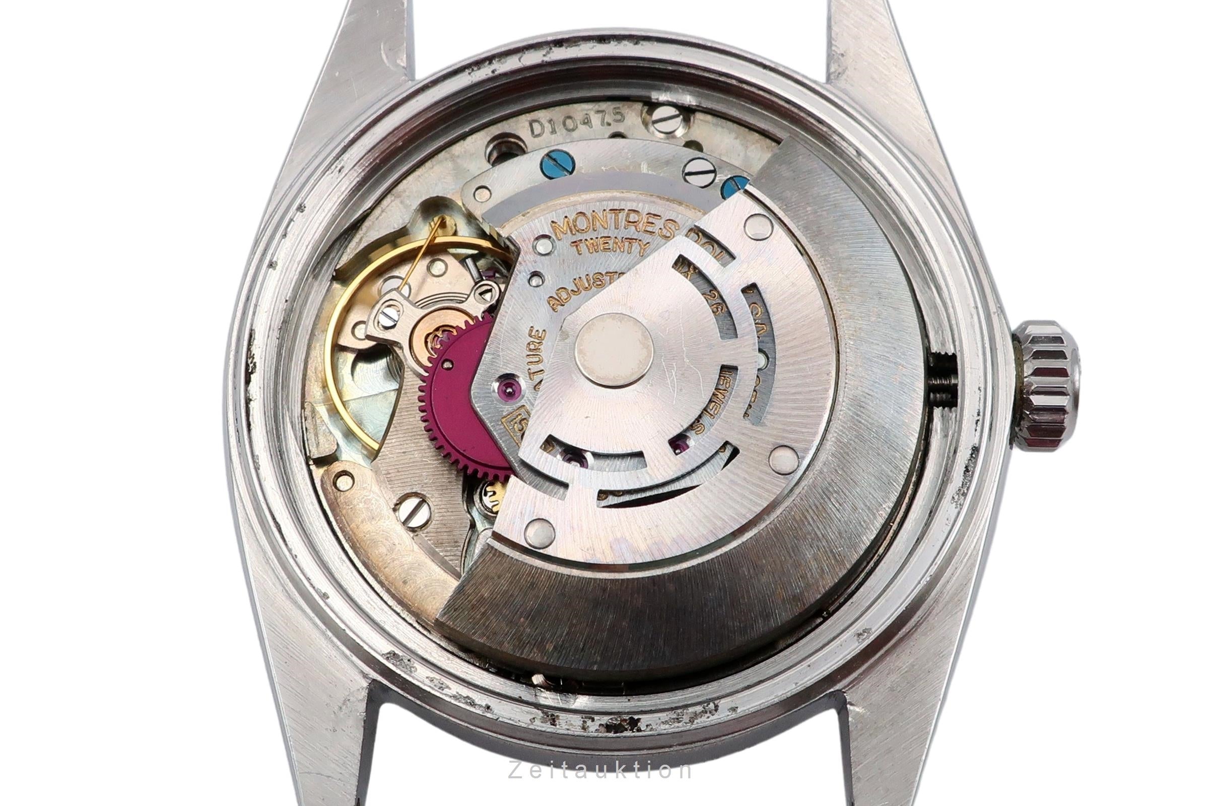 Rolex Datejust acero / oro blanco automático reloj para caballeros 1601 Vintage  [2502610]