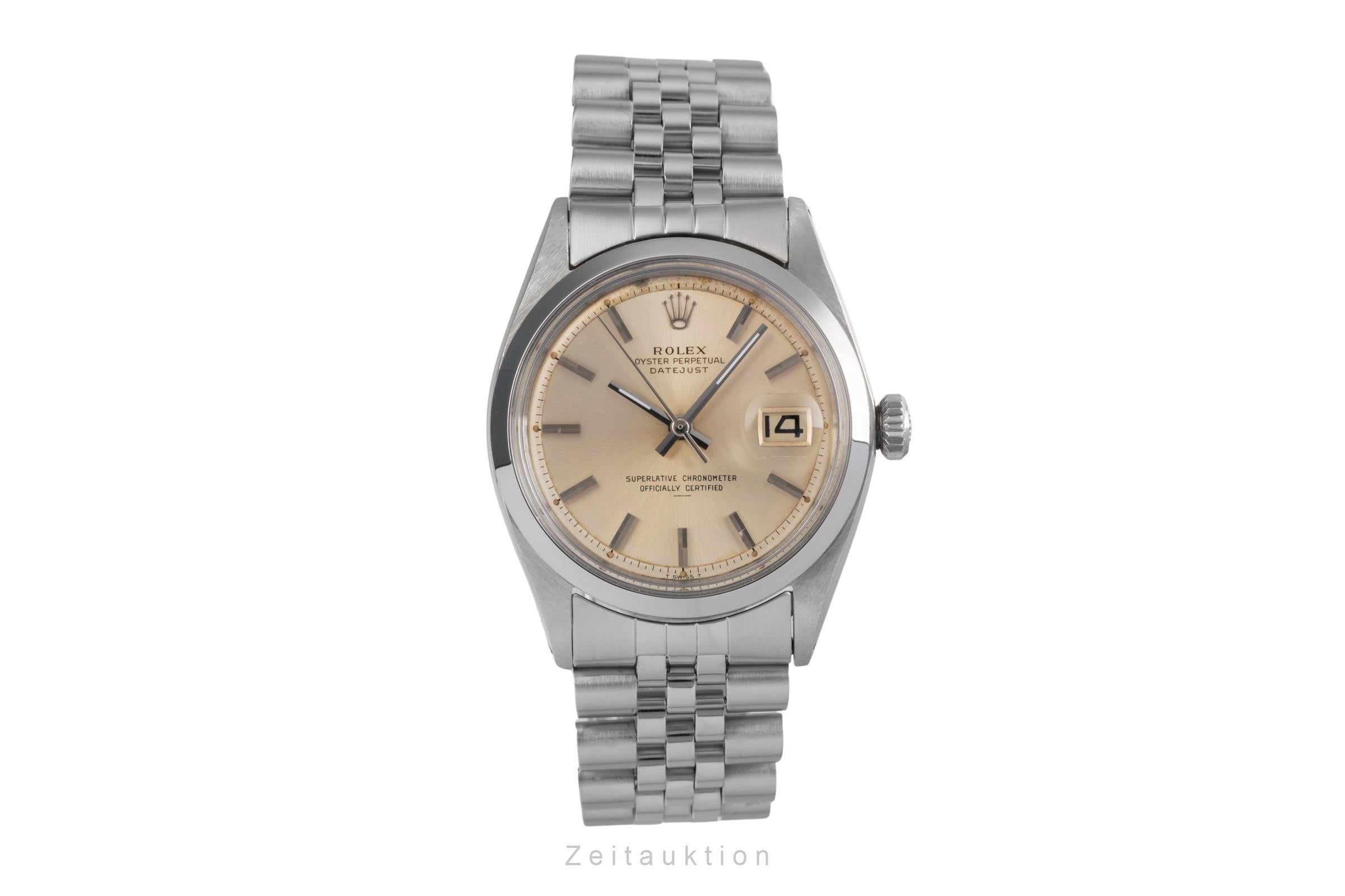 Rolex Datejust 36 Automatik Edelstahl Oyster Perpetual Ref. 1600 Vintage  [2502611]