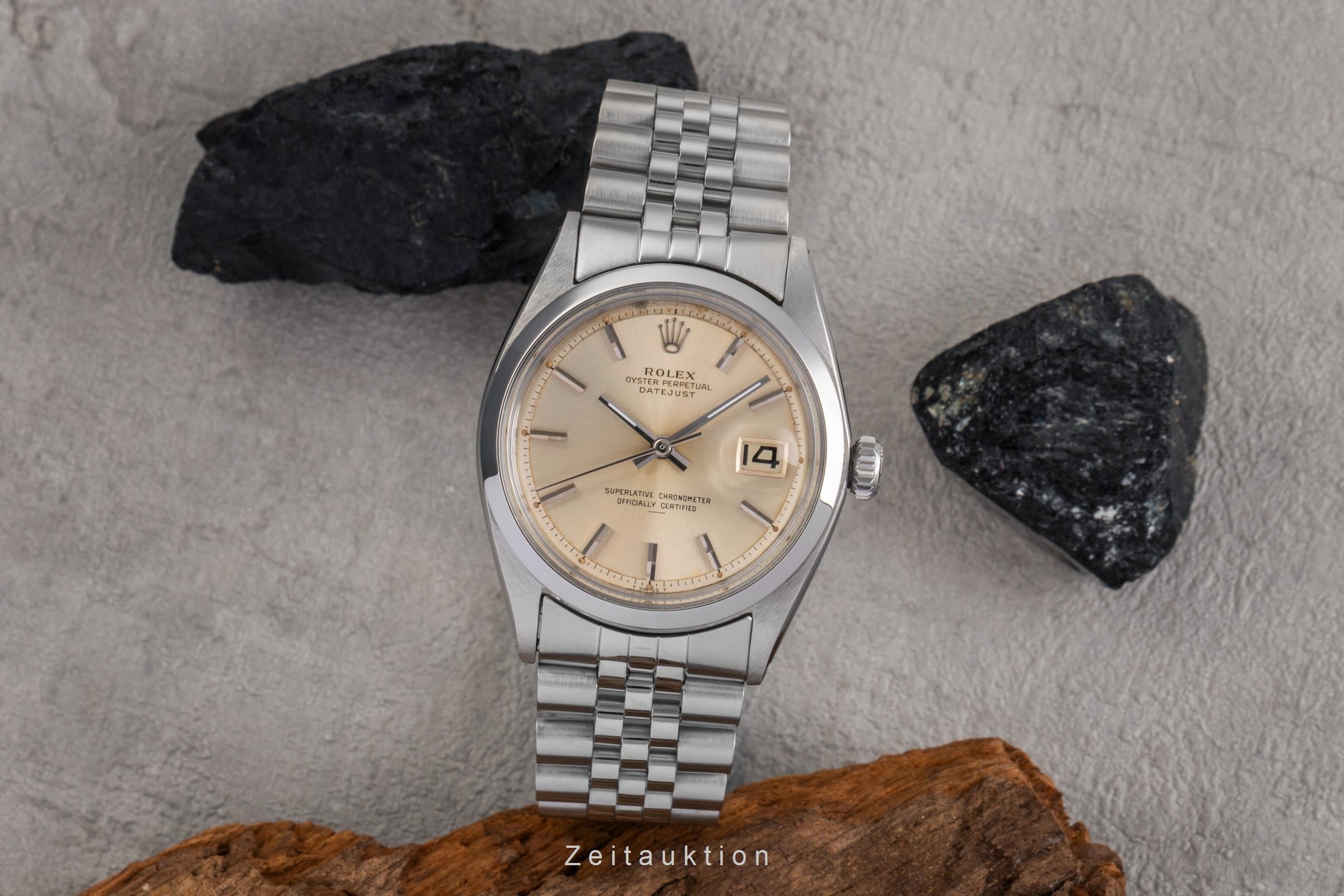 Rolex Datejust 36 Automatik Edelstahl Oyster Perpetual Ref. 1600 Vintage  [2502611]