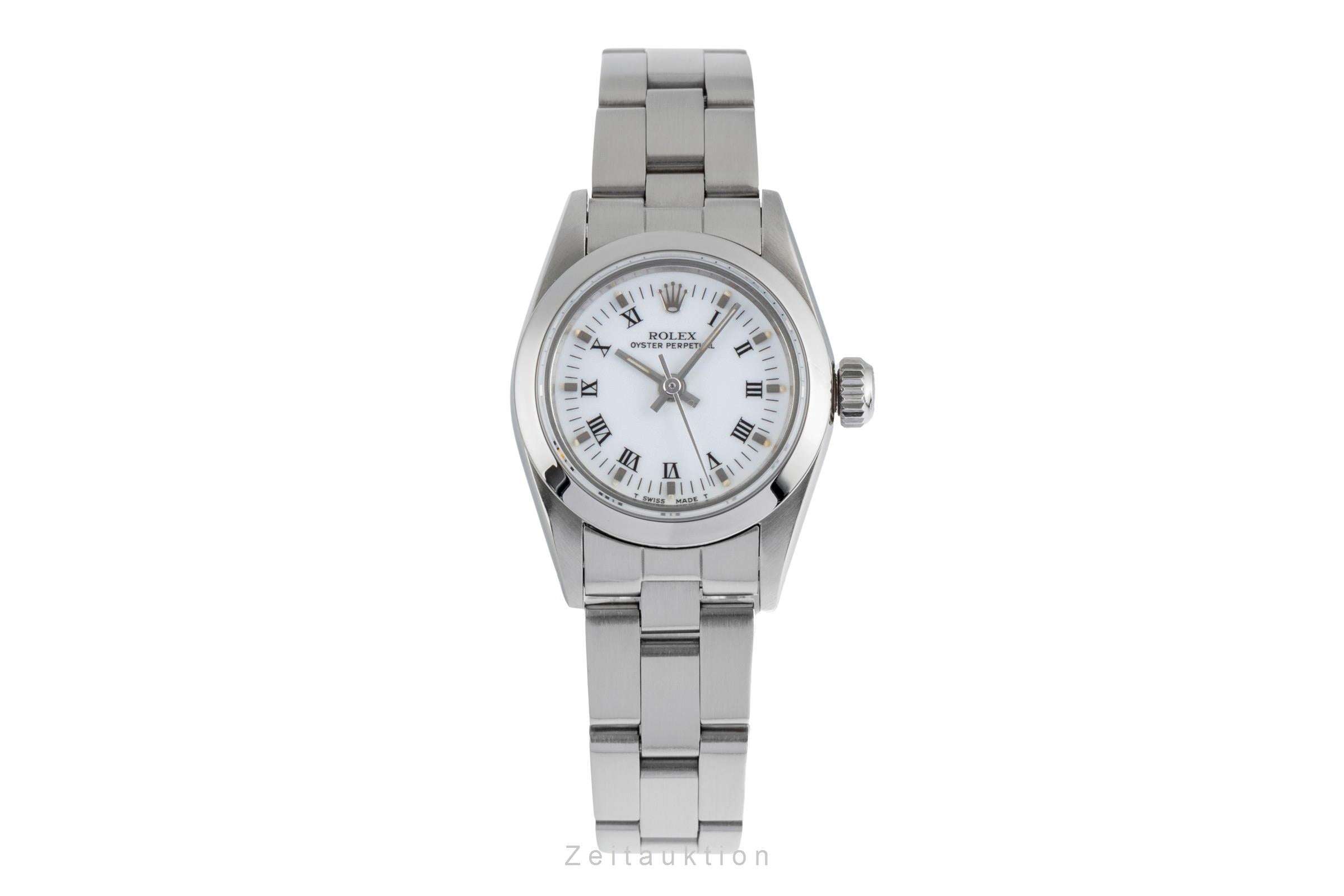 Rolex Oyster Perpetual acier automatique montre pour femmes 67180  [2502614]