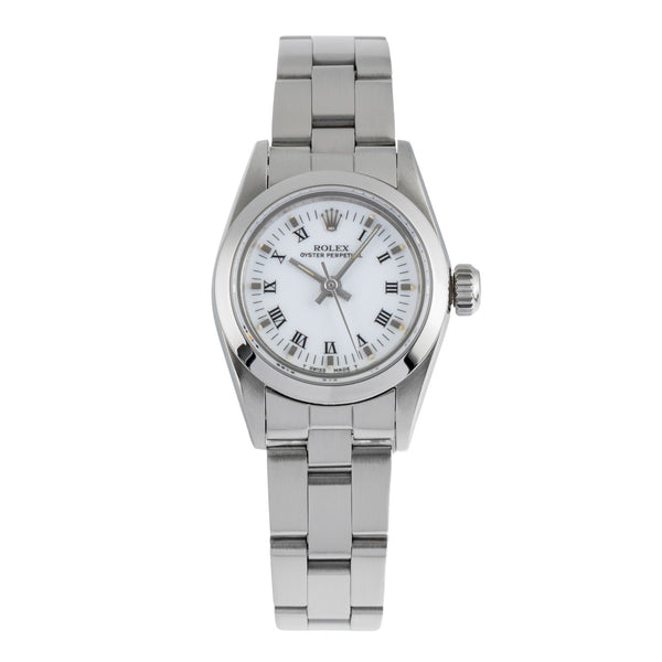 Rolex Oyster Perpetual acier automatique montre pour femmes 67180  [2502614]
