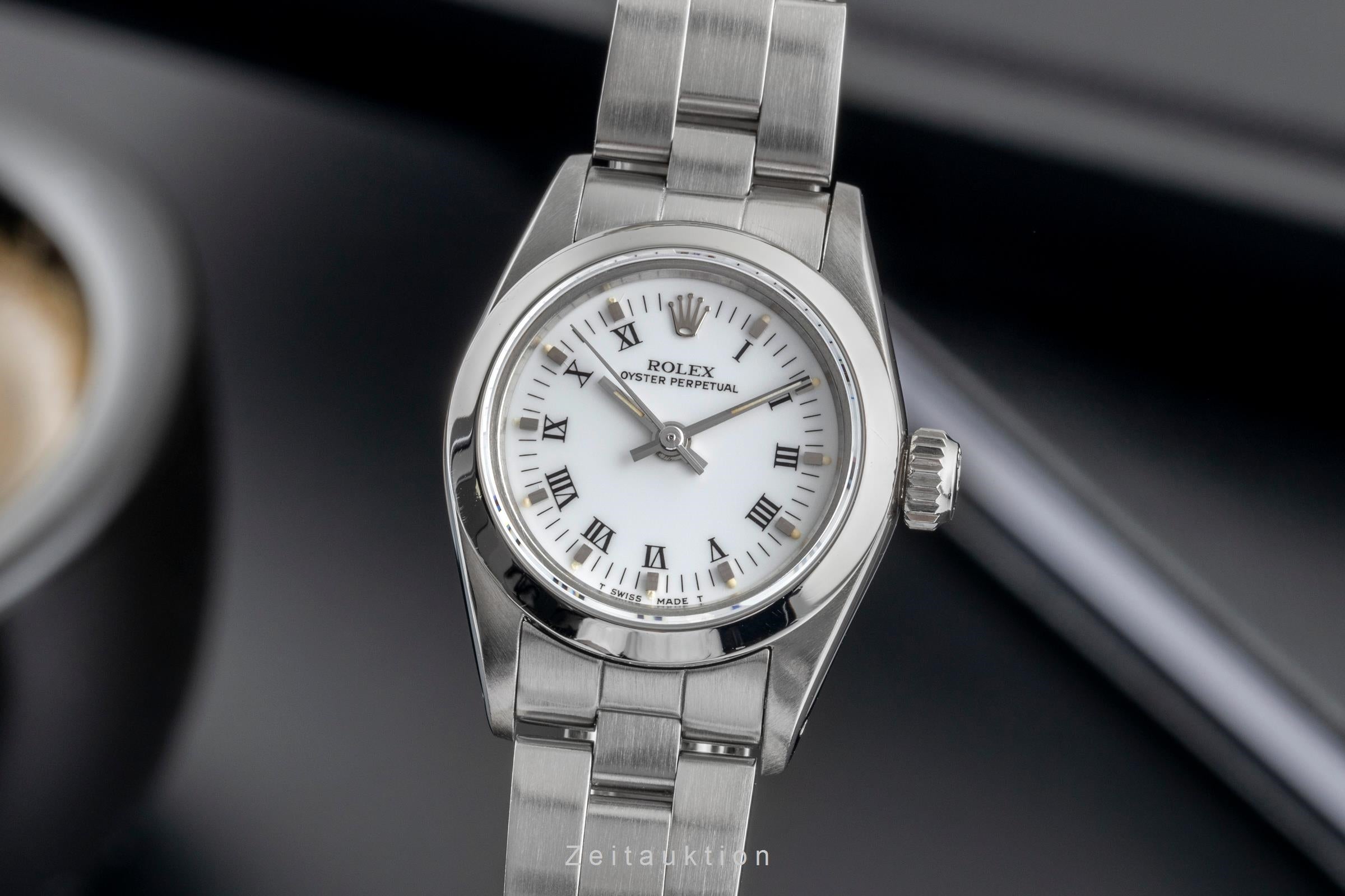 Rolex Oyster Perpetual acier automatique montre pour femmes 67180  [2502614]