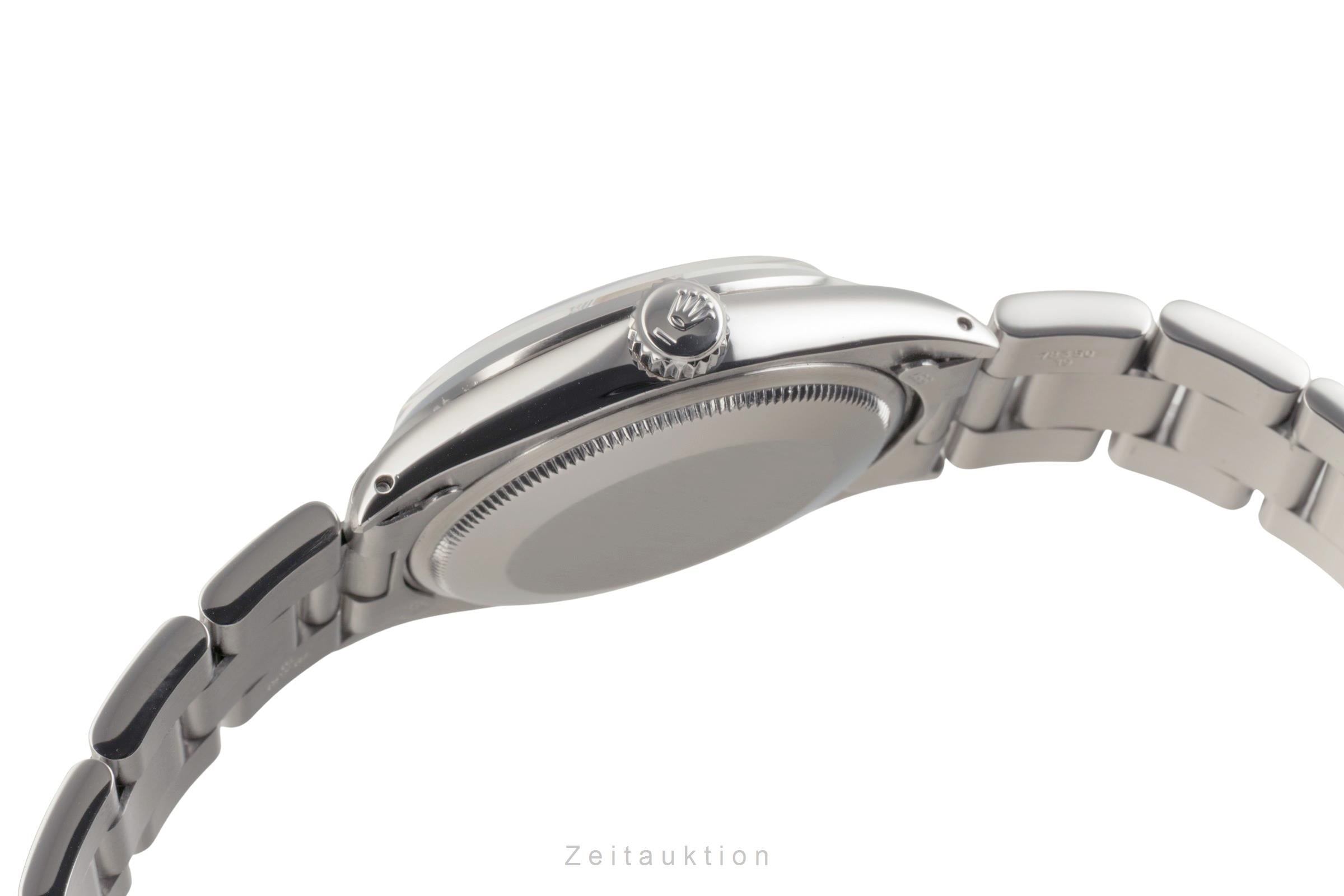 Rolex Date 34 Silver Dial Edelstahl Automatik Herrenuhr Ref. 1500 Klassiker [2502615]