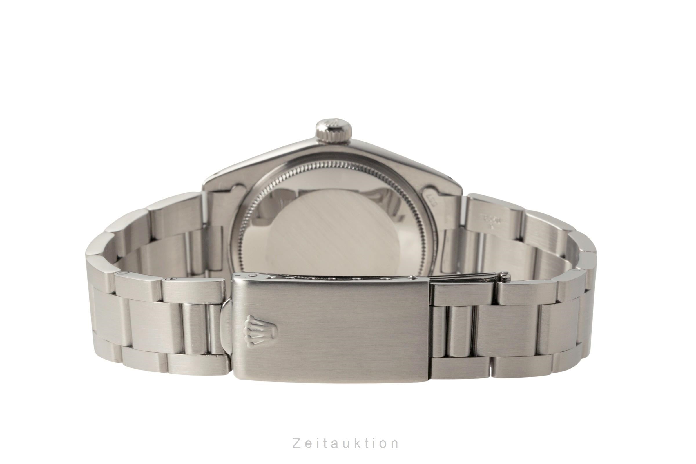 Rolex Date 34 Silver Dial Edelstahl Automatik Herrenuhr Ref. 1500 Klassiker [2502615]