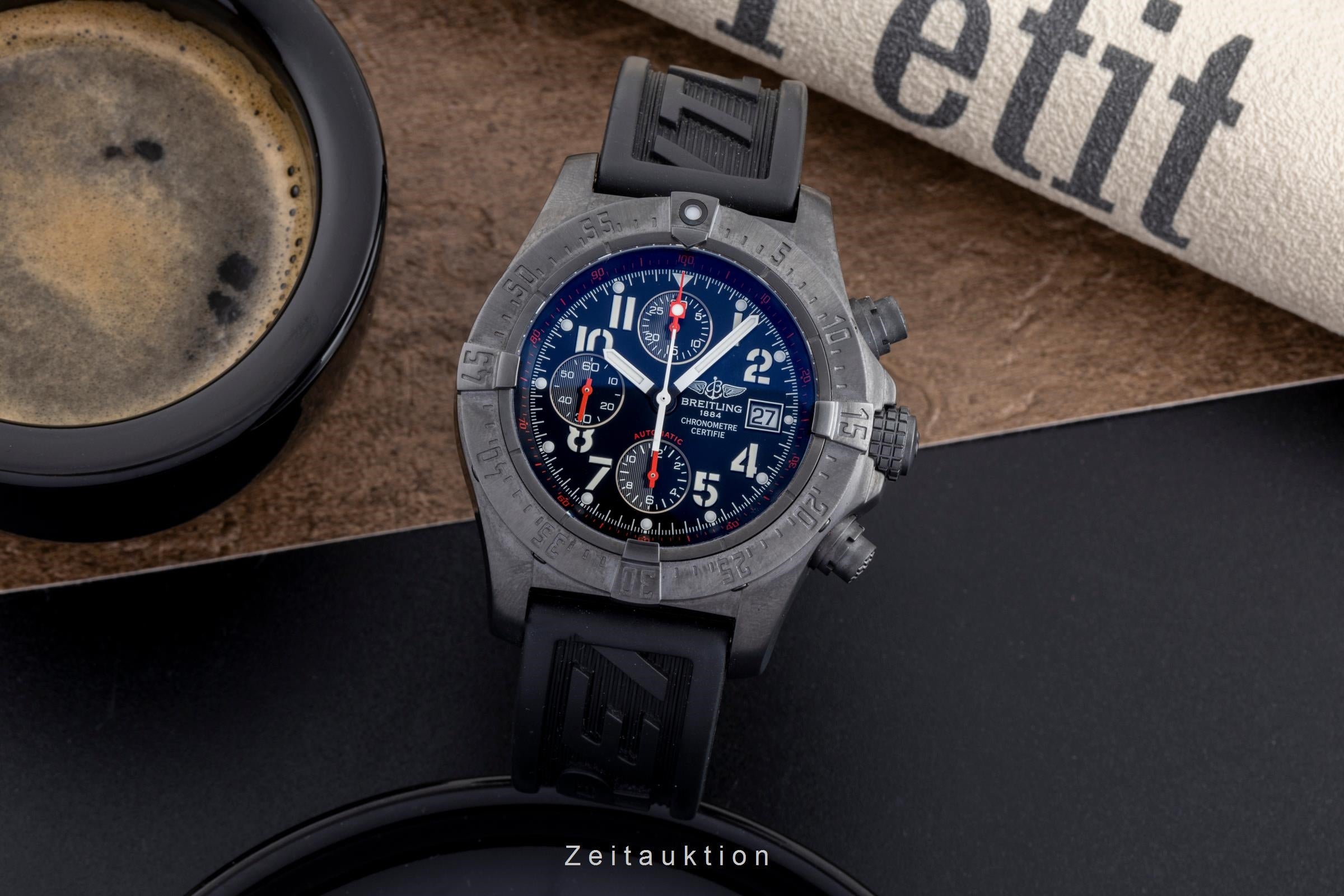 Breitling Avenger Skyland Chronograph Black Automatik Limited M13380 VP: 8950,-€ [2502616]