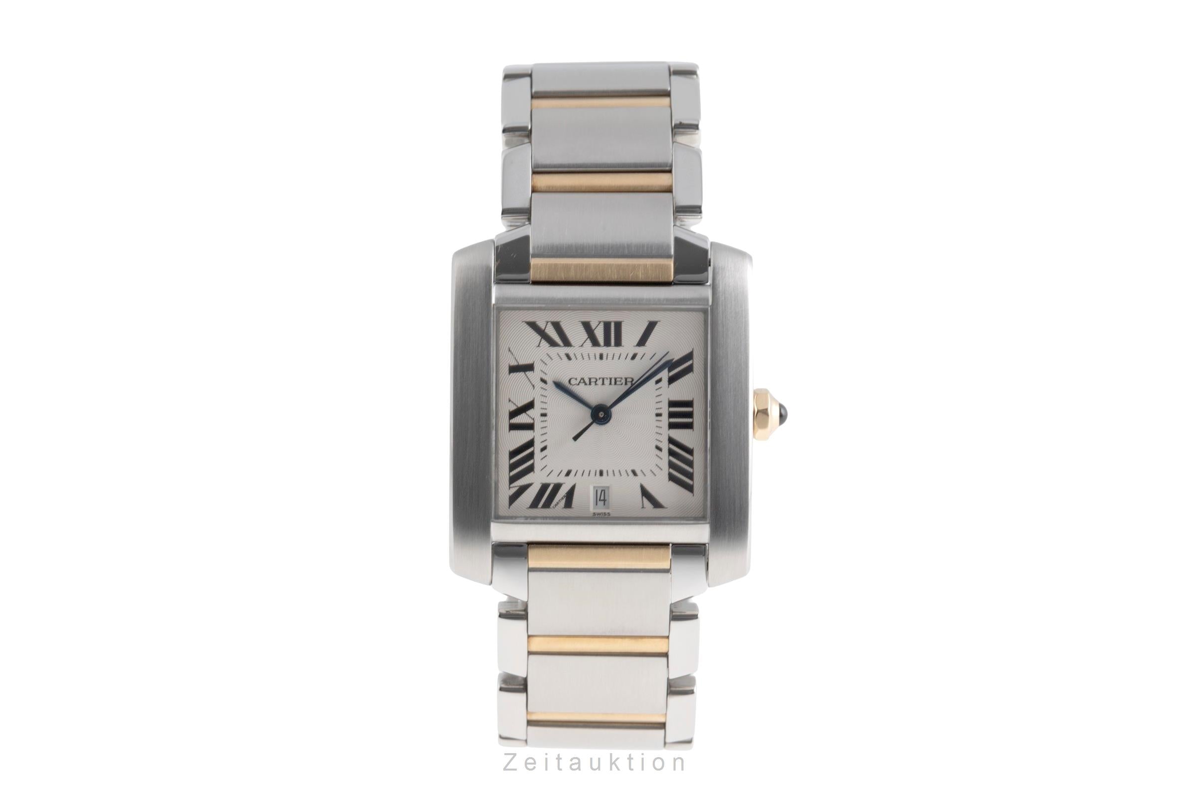 Cartier Tank Francaise acero / oro automático unisex W51005Q4  [2502617]