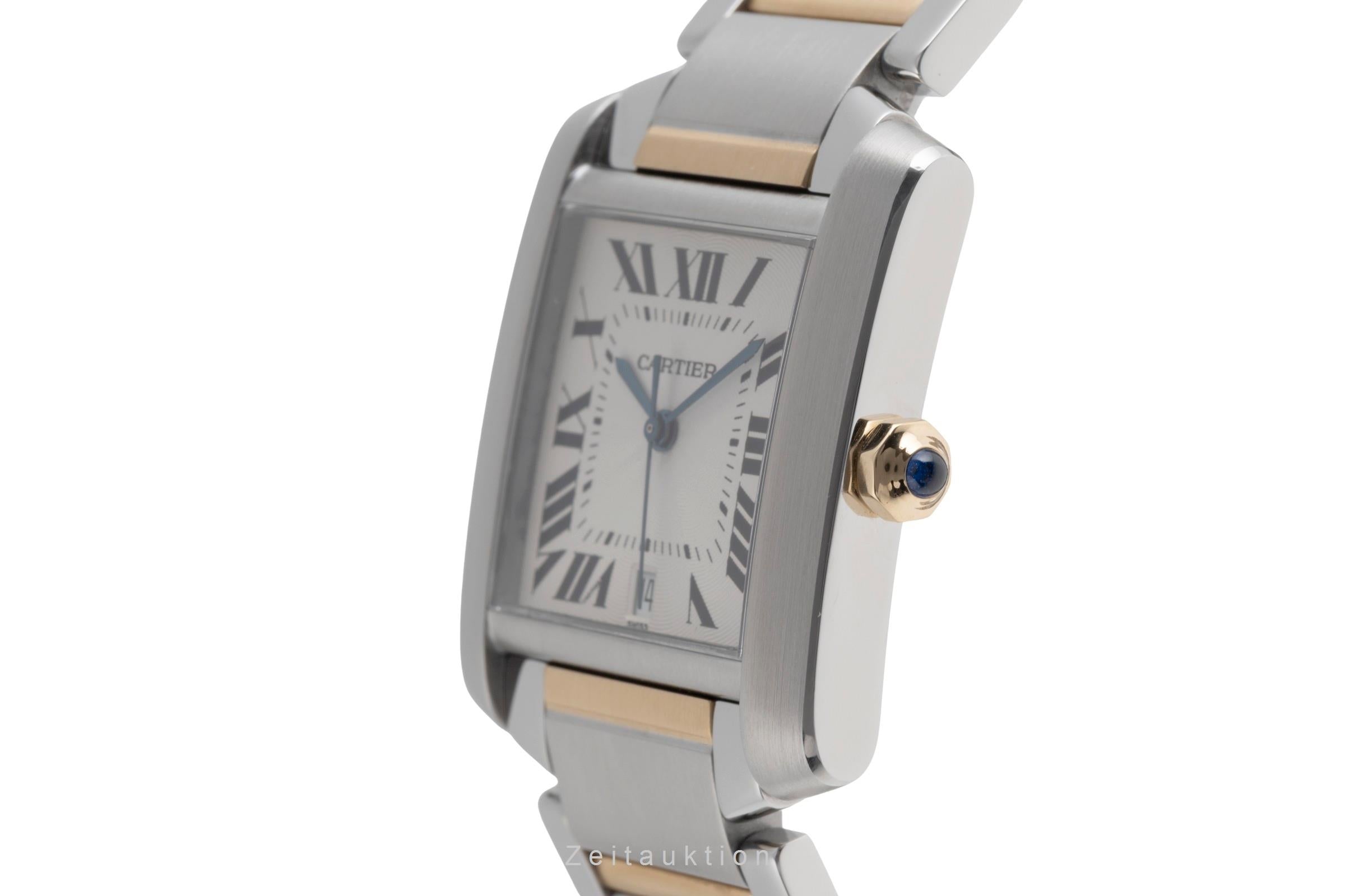 Cartier Tank Francaise acero / oro automático unisex W51005Q4  [2502617]