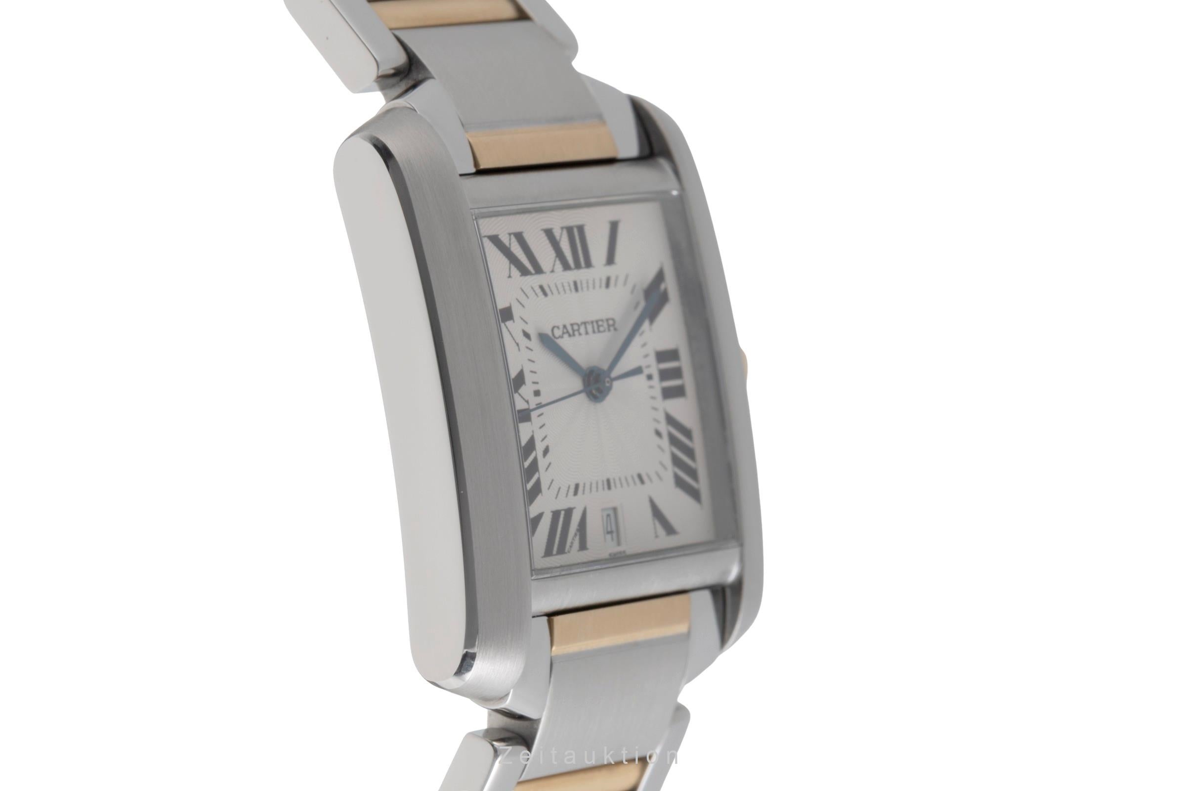Cartier Tank Francaise acero / oro automático unisex W51005Q4  [2502617]