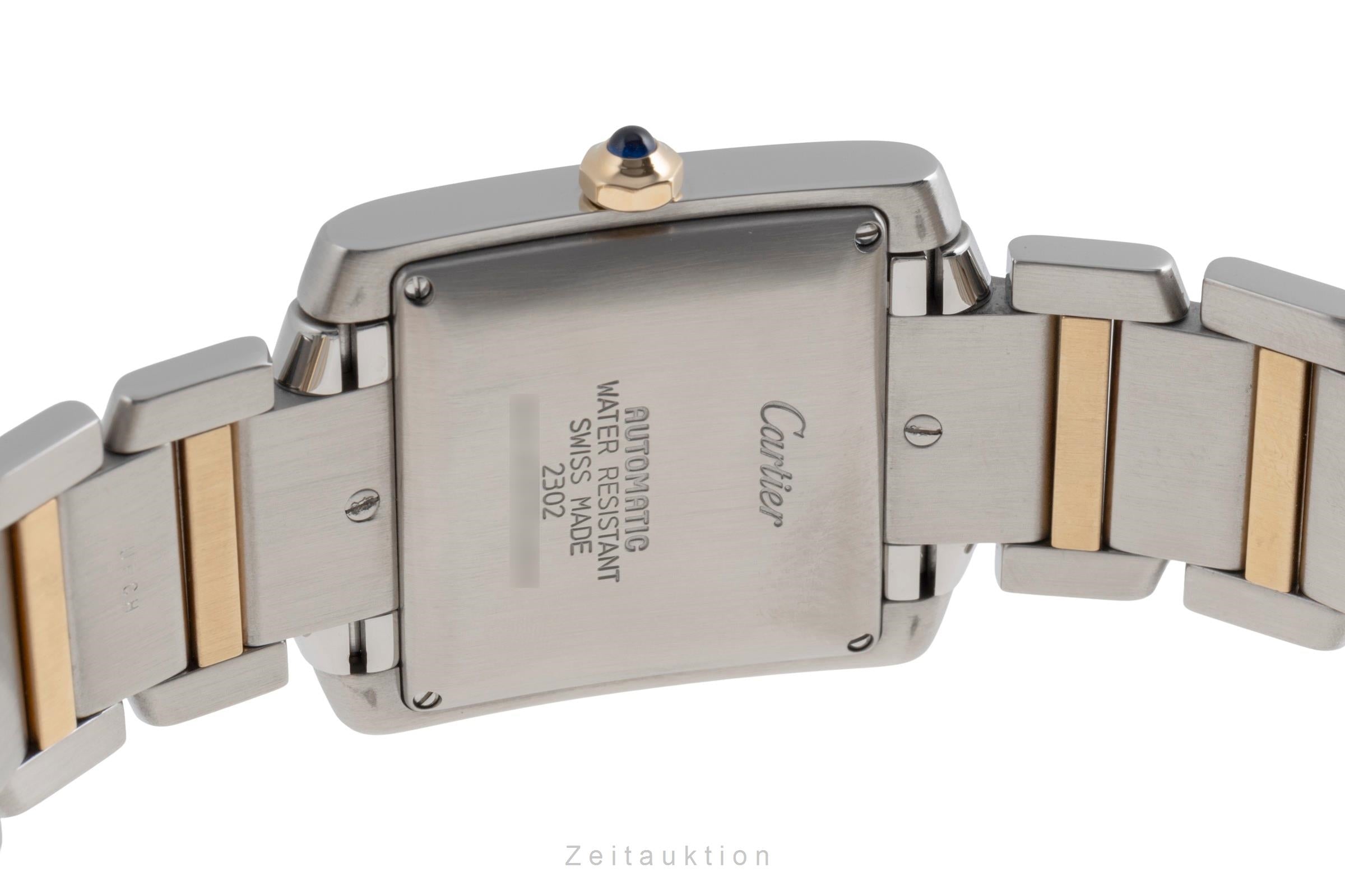 Cartier Tank Francaise acero / oro automático unisex W51005Q4  [2502617]