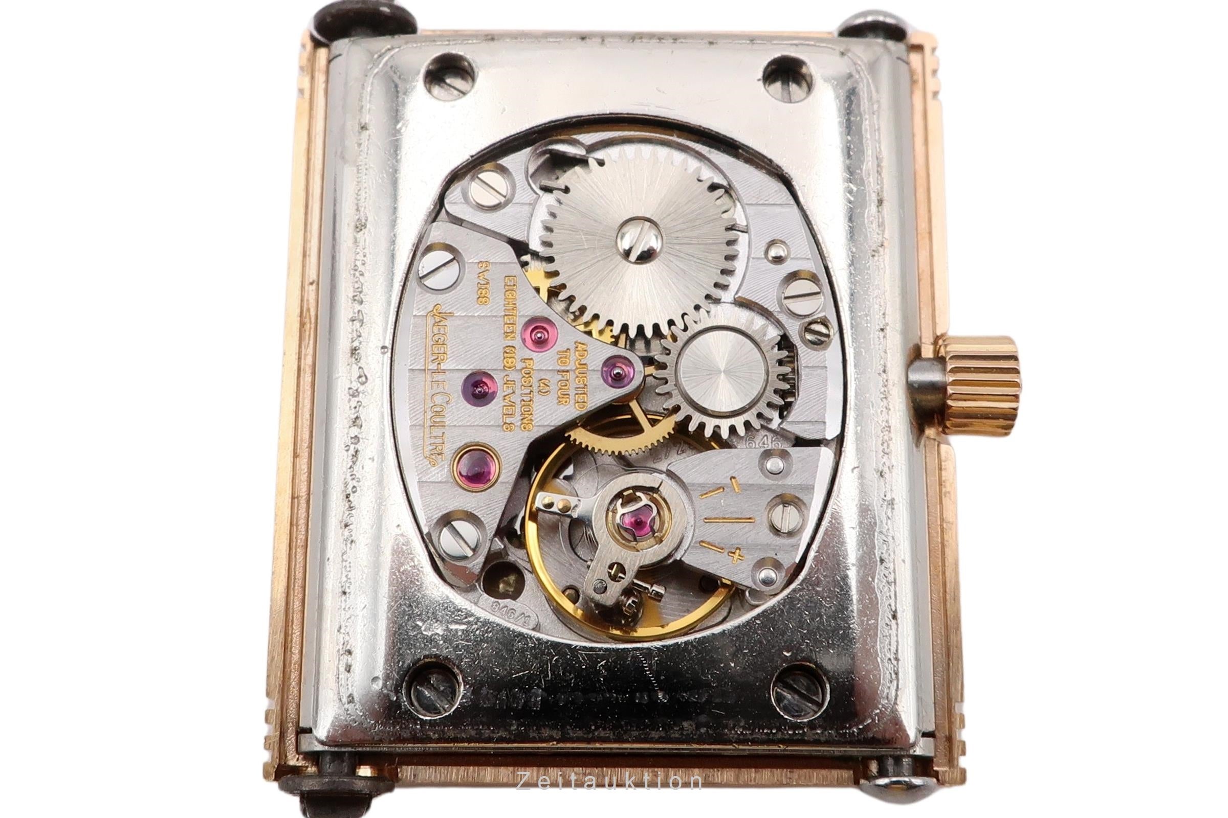 Jaeger LeCoultre Reverso 18 ct gold manual winding women's watch 260.2.86  [2502620]