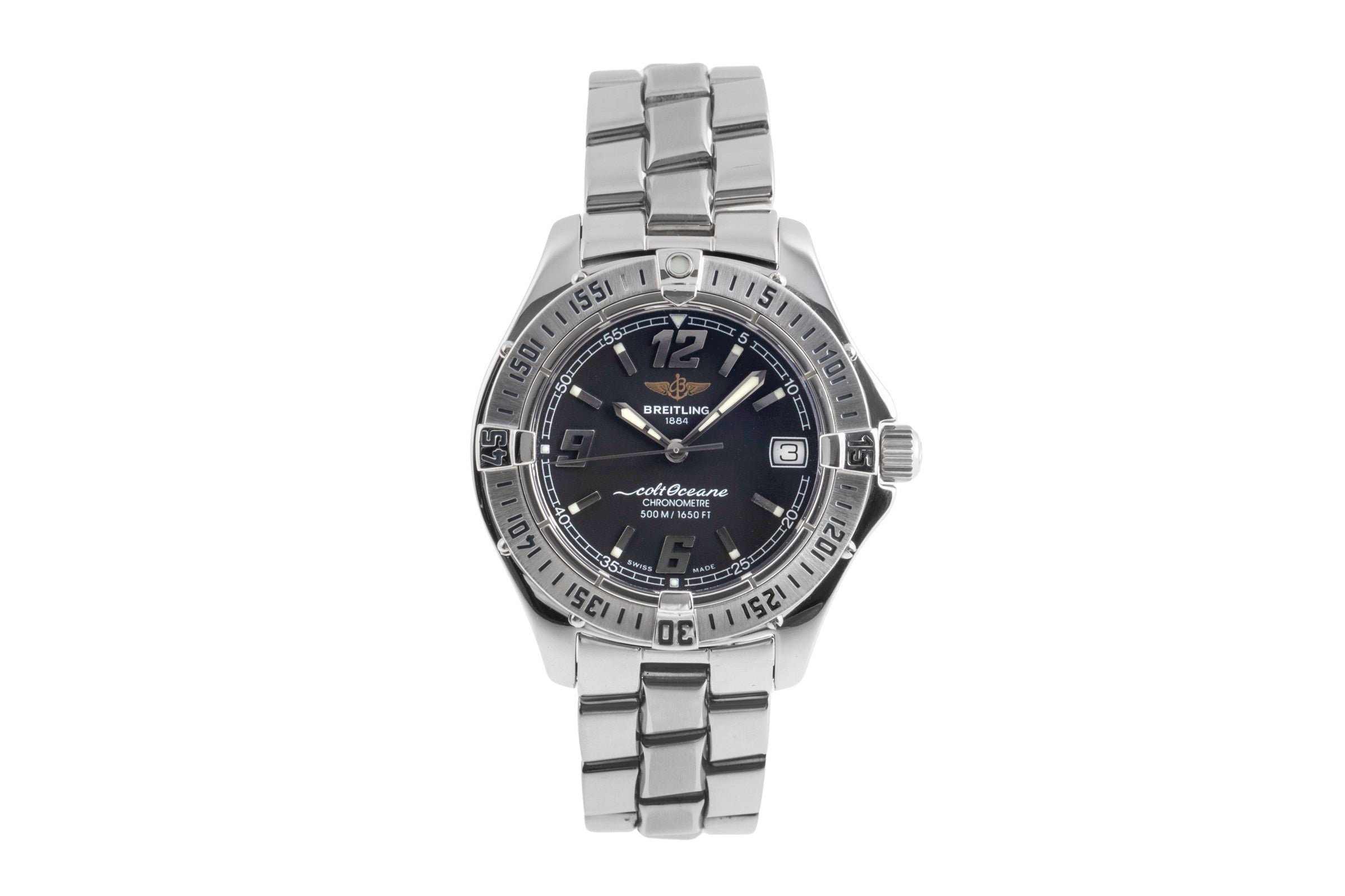 Breitling Colt Oceane steel quartz Kal. B57 Ref. A5735011B511