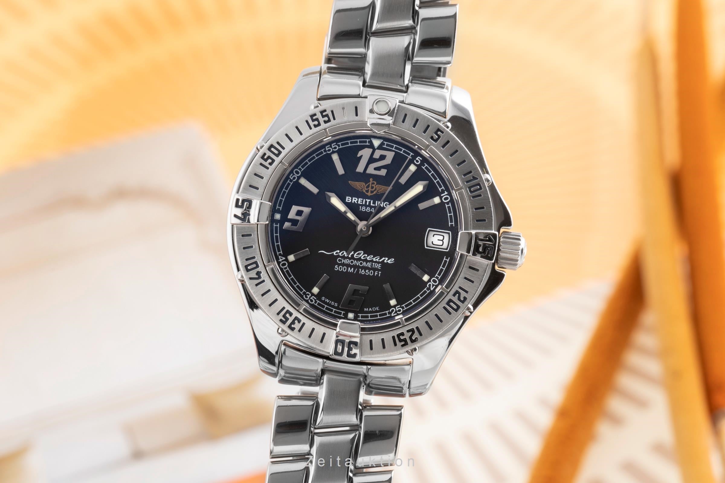 Breitling Colt Oceane acier quartz montre pour femmes A5735011B511  [2502627]