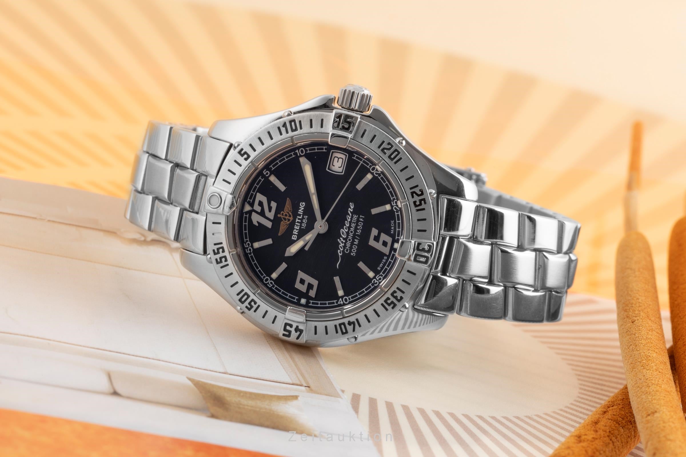 Breitling Colt Oceane acier quartz montre pour femmes A5735011B511  [2502627]