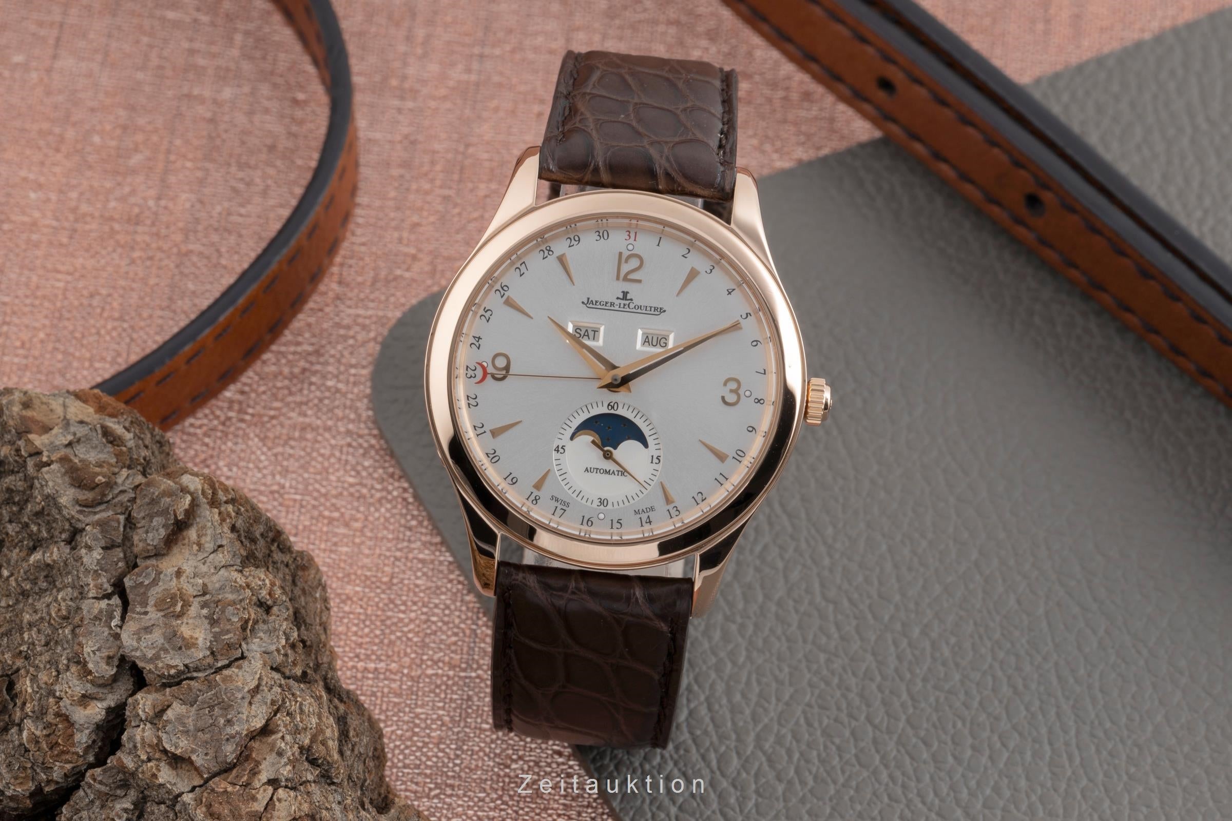 Jaeger LeCoultre Master Calendar oro rosso 18 ct automatismo orologio da uomo Q1552520  176.2.12.S LP: 33500EUR  [2502629]