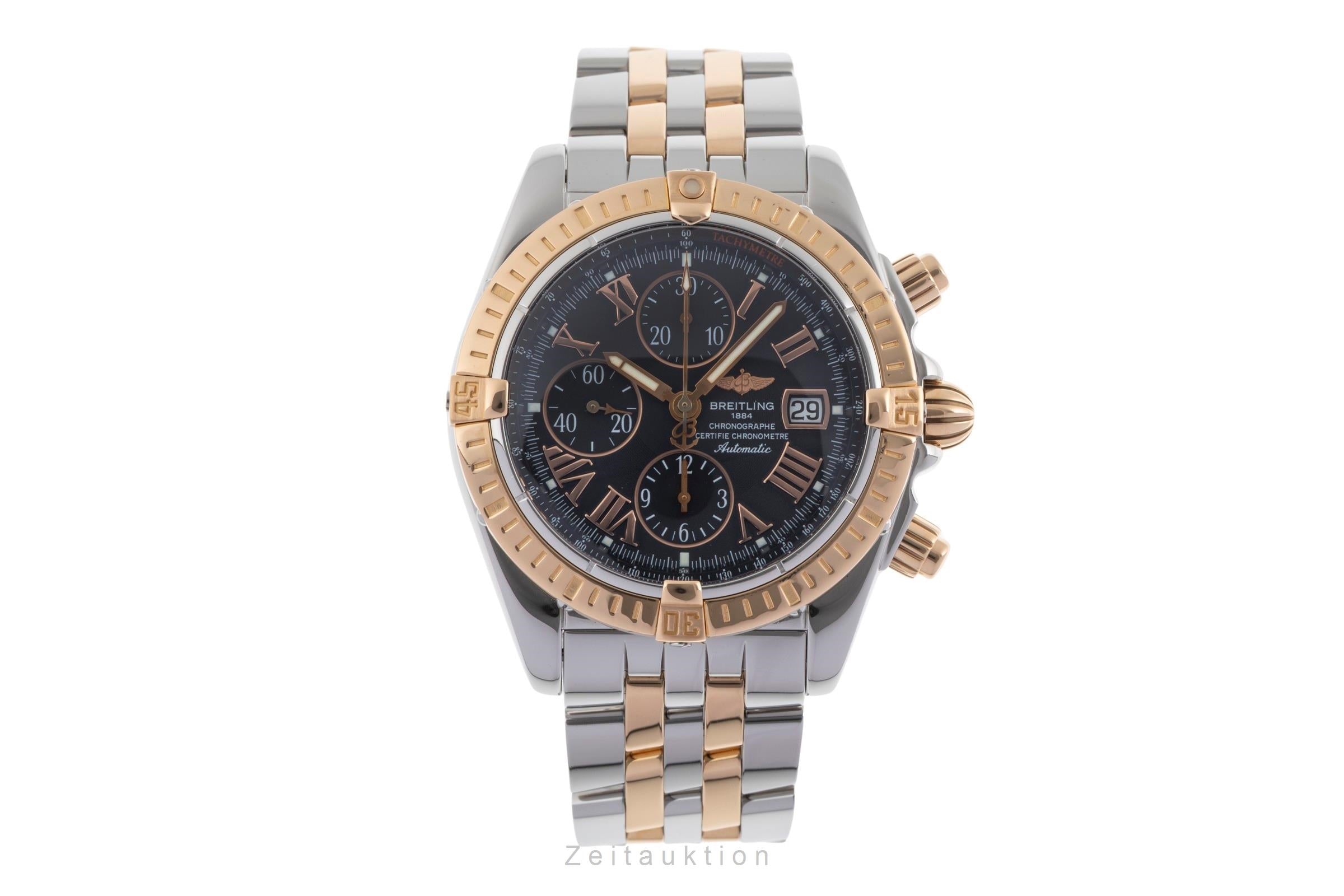 Breitling Chronomat chronographe acier / or  automatique montre pour hommes C13356511/B821  [2502630]