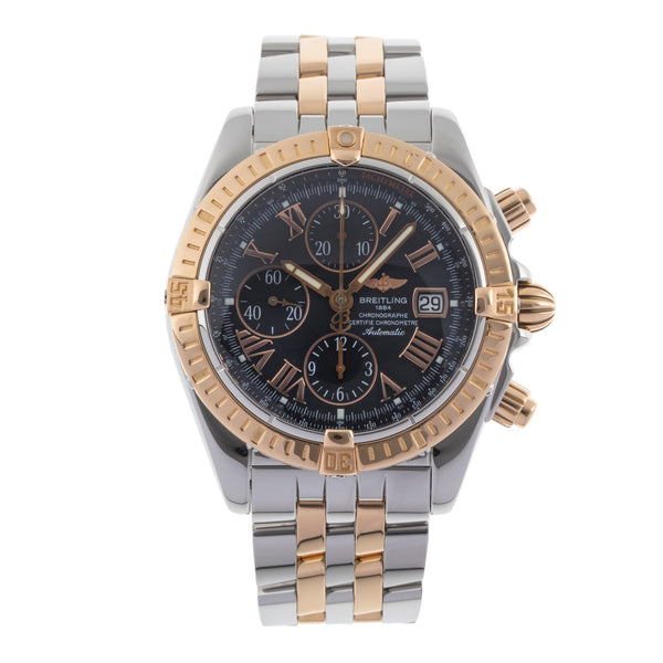 Breitling Chronomat chronographe acier / or  automatique montre pour hommes C13356511/B821  [2502630]
