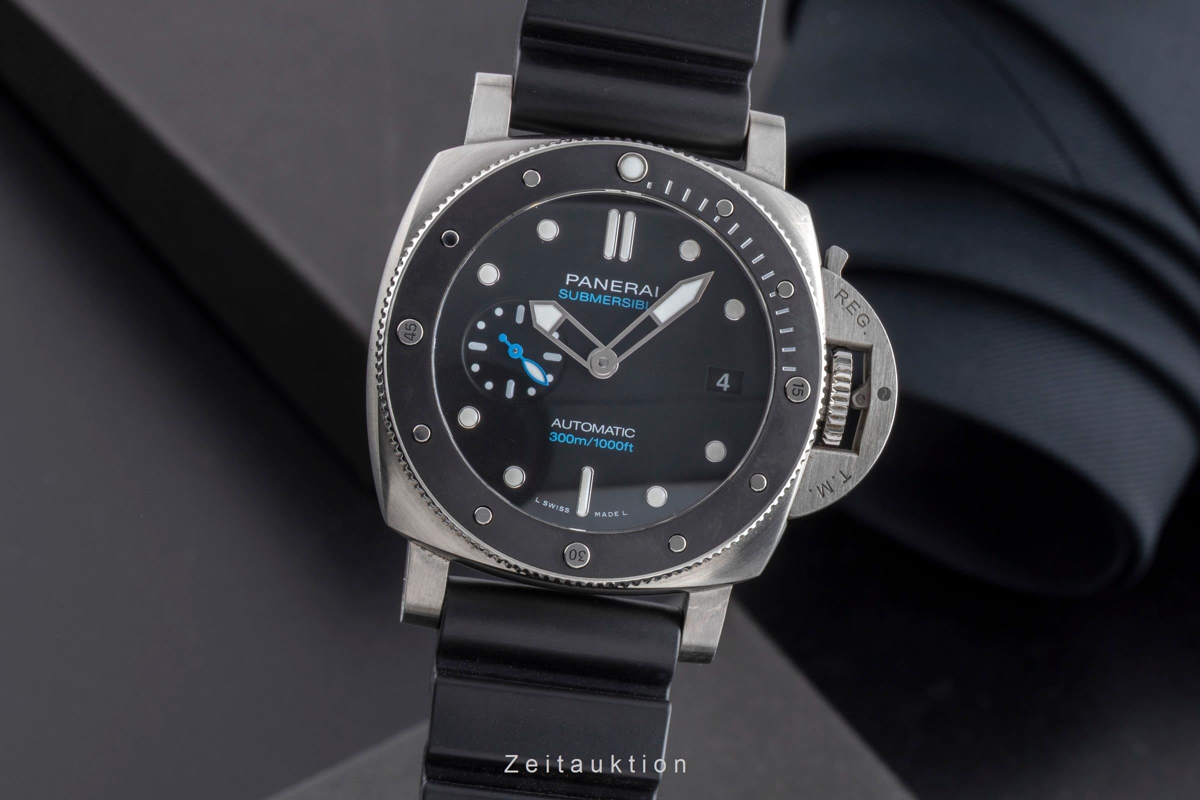 Panerai Submersible acero automático reloj para caballeros PAM01683 LP: 10700EUR  [2502634]