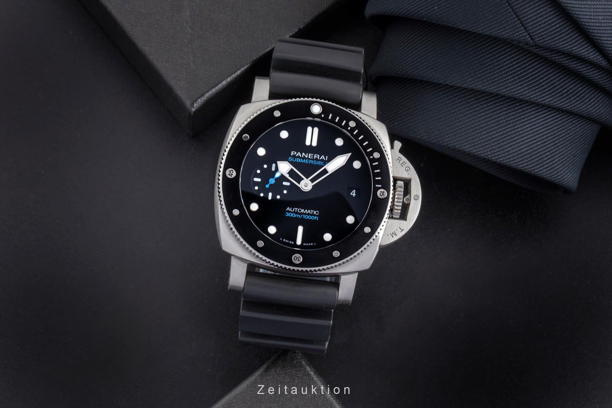 Panerai Submersible acero automático reloj para caballeros PAM01683 LP: 10700EUR  [2502634]