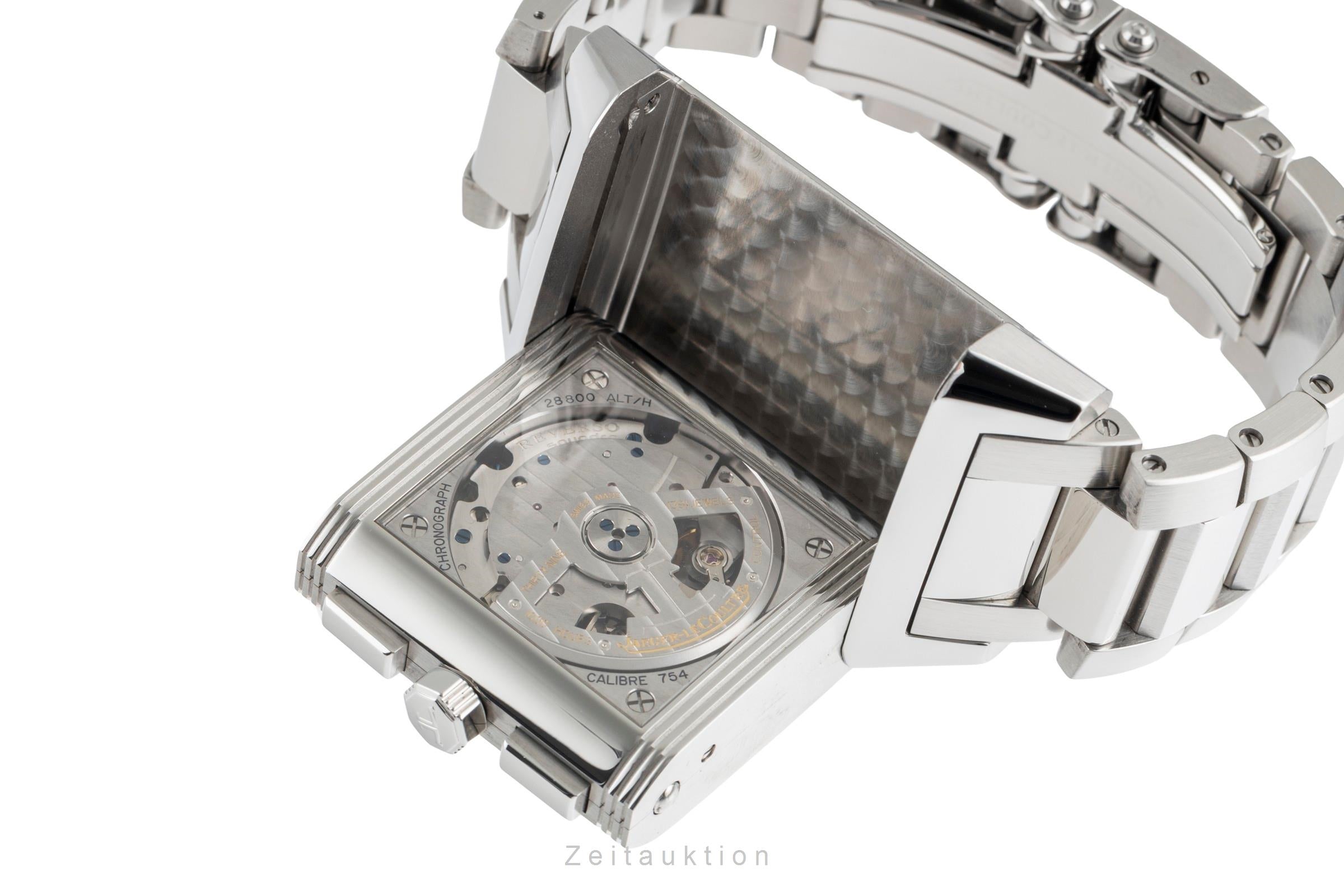 Jaeger LeCoultre Reverso cronografo acciaio automatismo orologio da uomo Q7018120  230.8.45  [2502635]