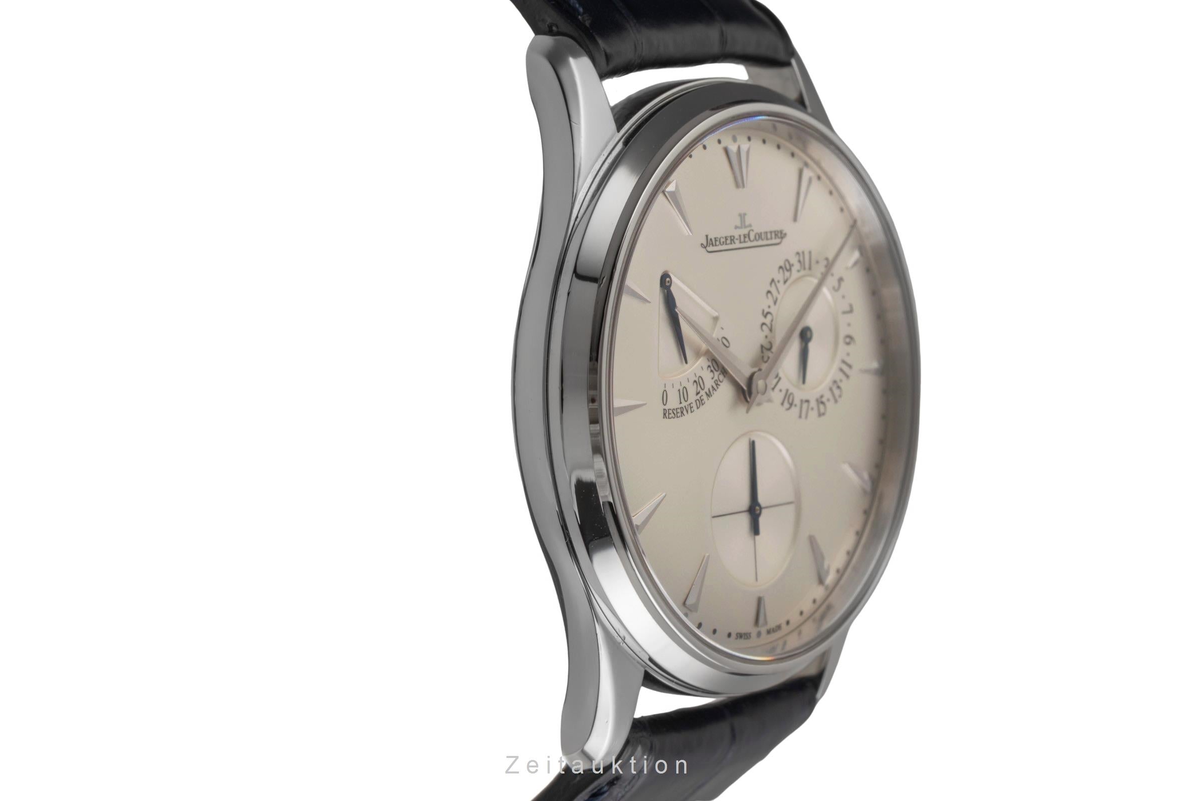 Jaeger LeCoultre Master Ultra Thin steel automatic men's watch Q1378420  176.8.38.S LP: 10800EUR  [2502636]