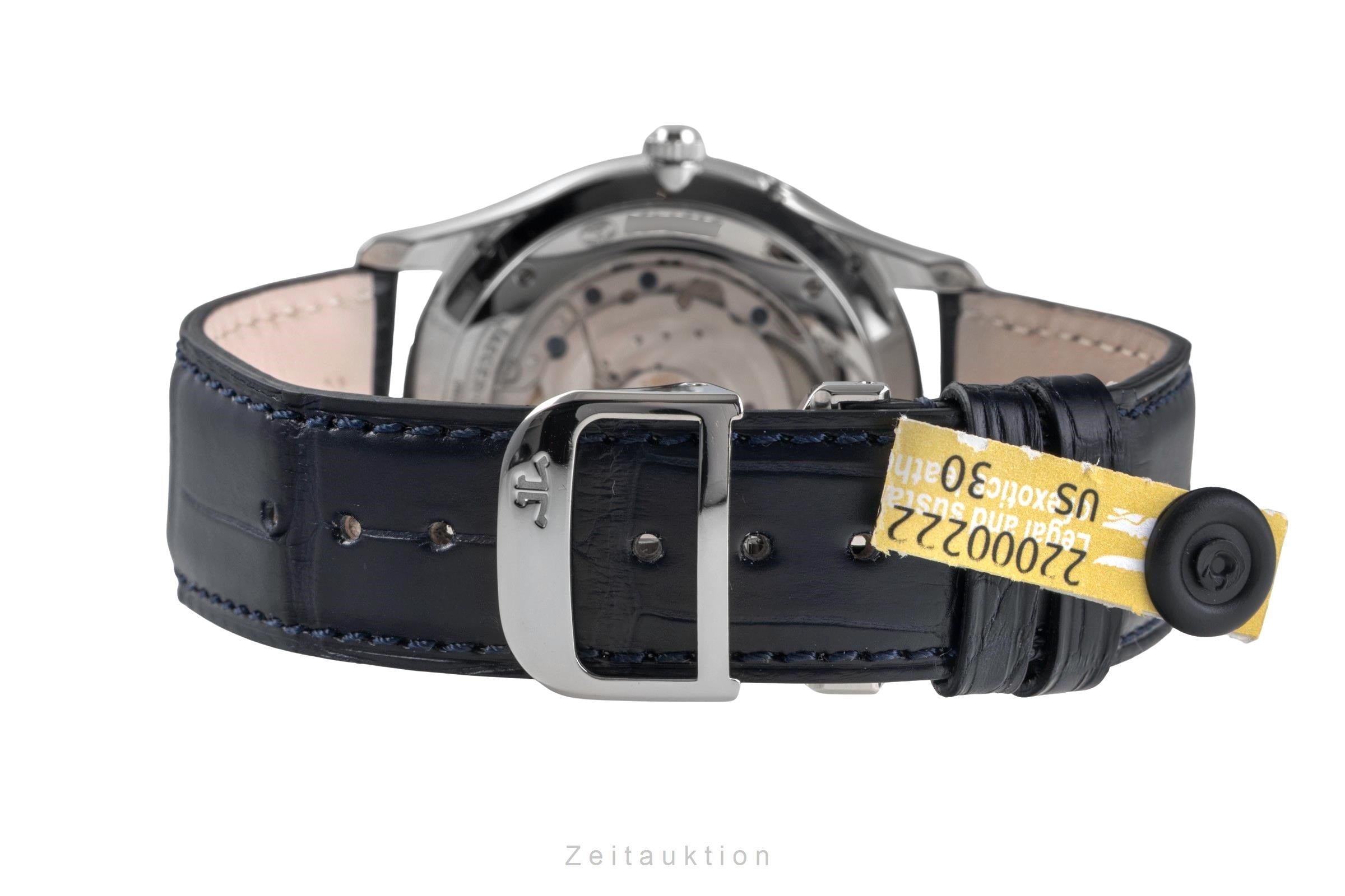 Jaeger LeCoultre Master Ultra Thin steel automatic men's watch Q1378420  176.8.38.S LP: 10800EUR  [2502636]