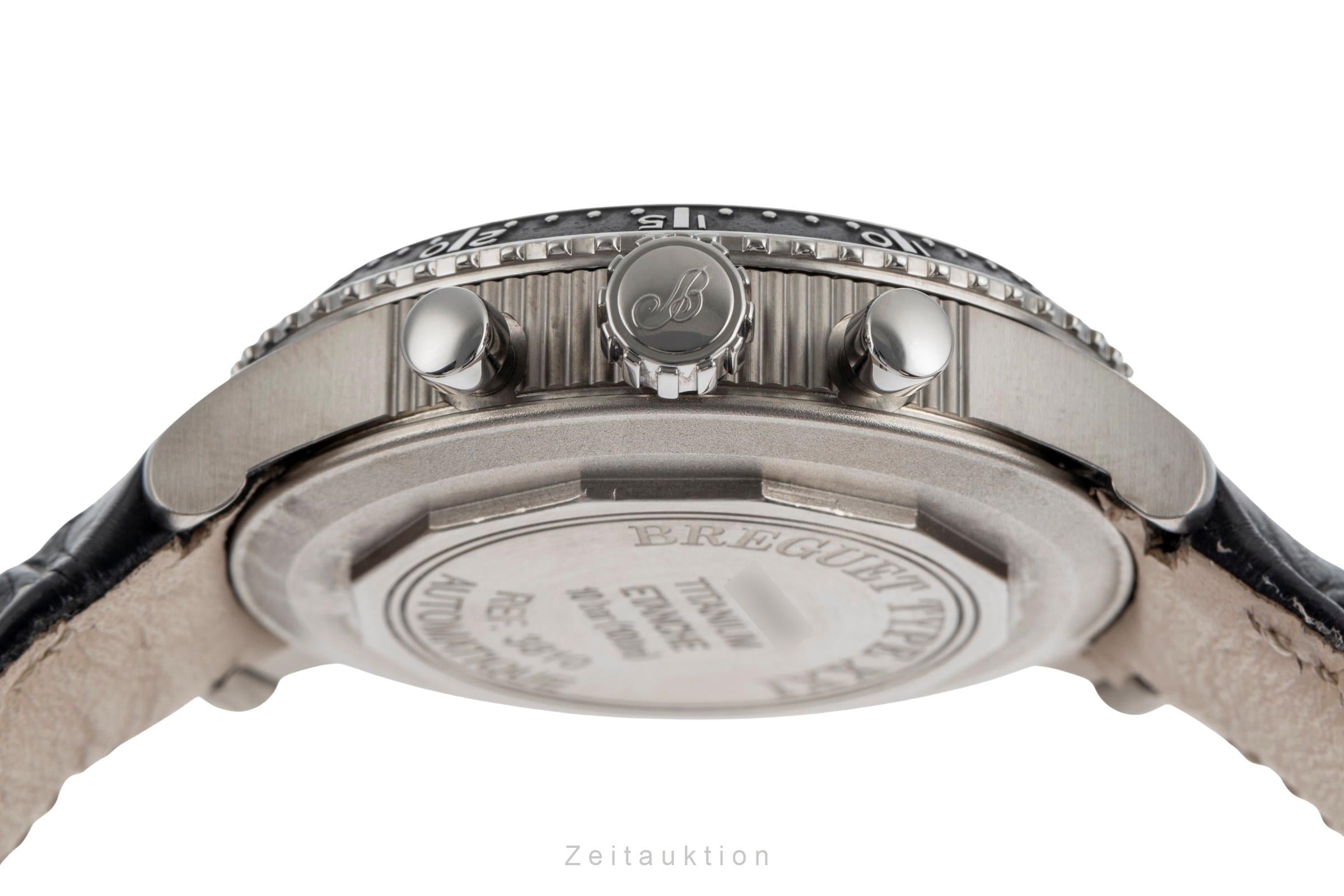 Breguet Type XXI cronógrafo titanio automático reloj para caballeros 3810 TI/H2/3ZU  [2502641]