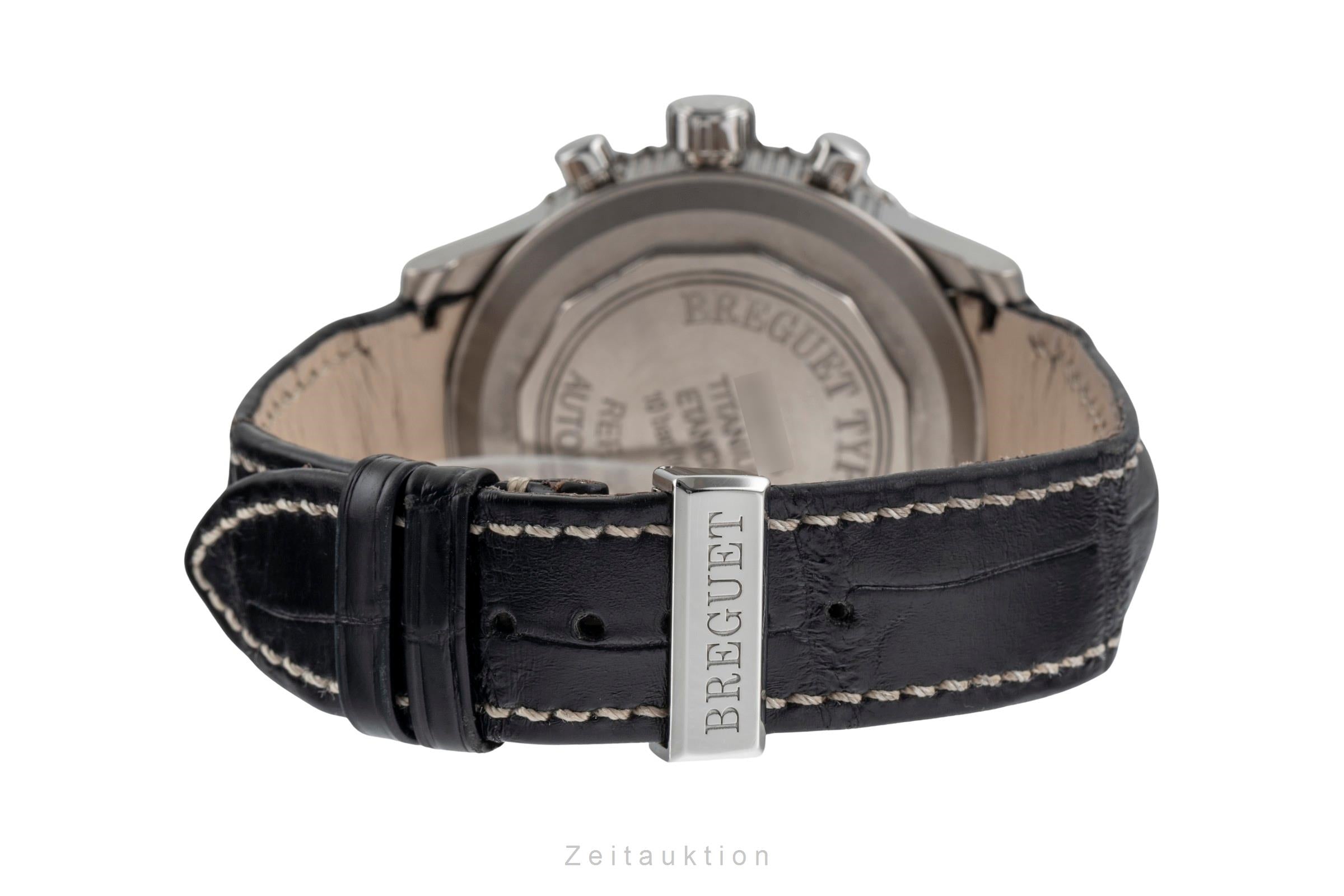 Breguet Type XXI cronógrafo titanio automático reloj para caballeros 3810 TI/H2/3ZU  [2502641]