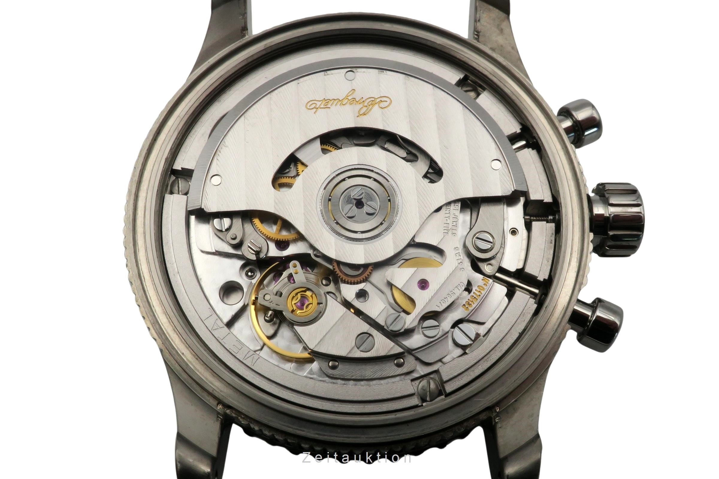 Breguet Type XXI cronógrafo titanio automático reloj para caballeros 3810 TI/H2/3ZU  [2502641]