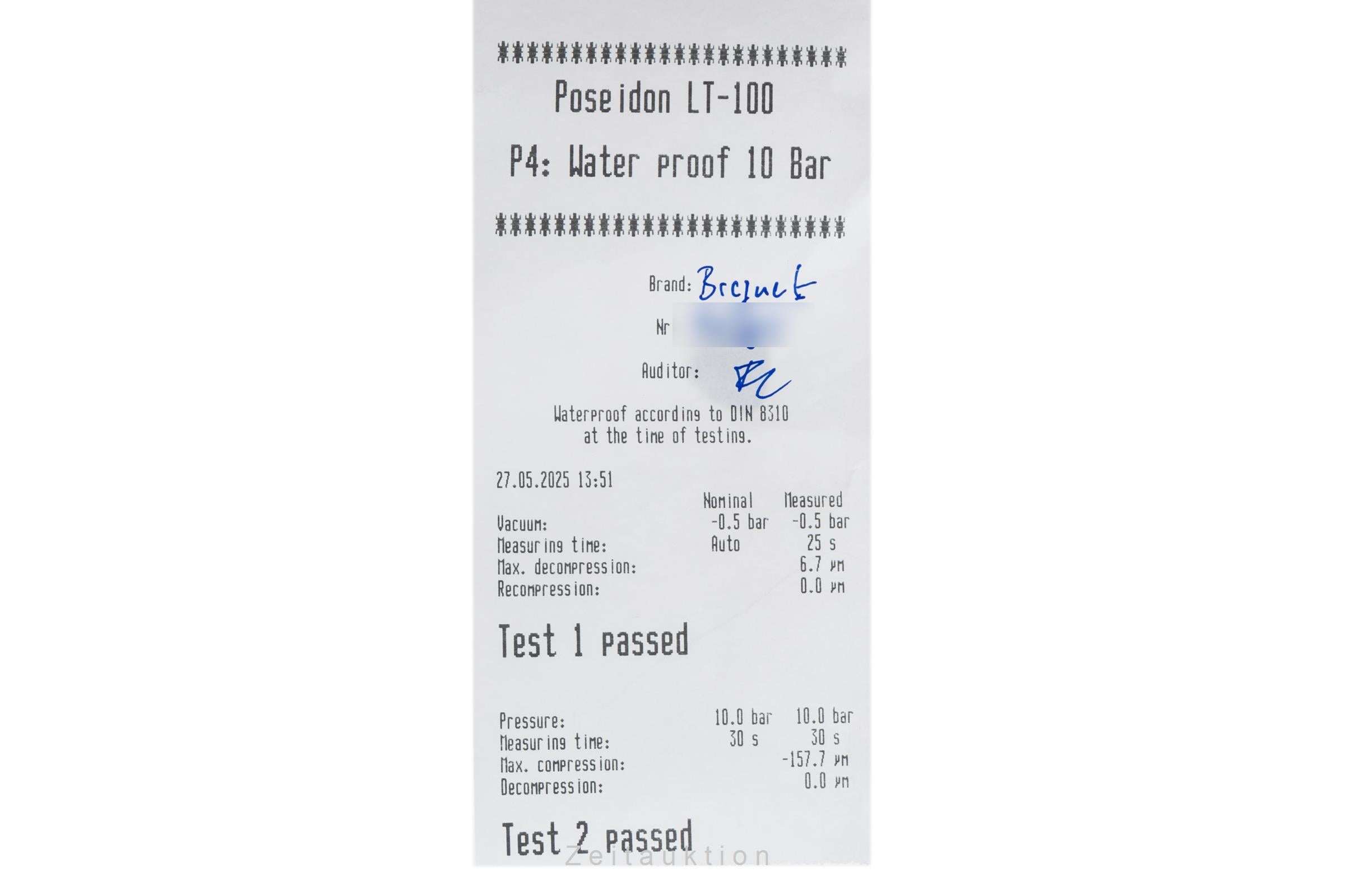 Breguet Type XXI cronógrafo titanio automático reloj para caballeros 3810 TI/H2/3ZU  [2502641]