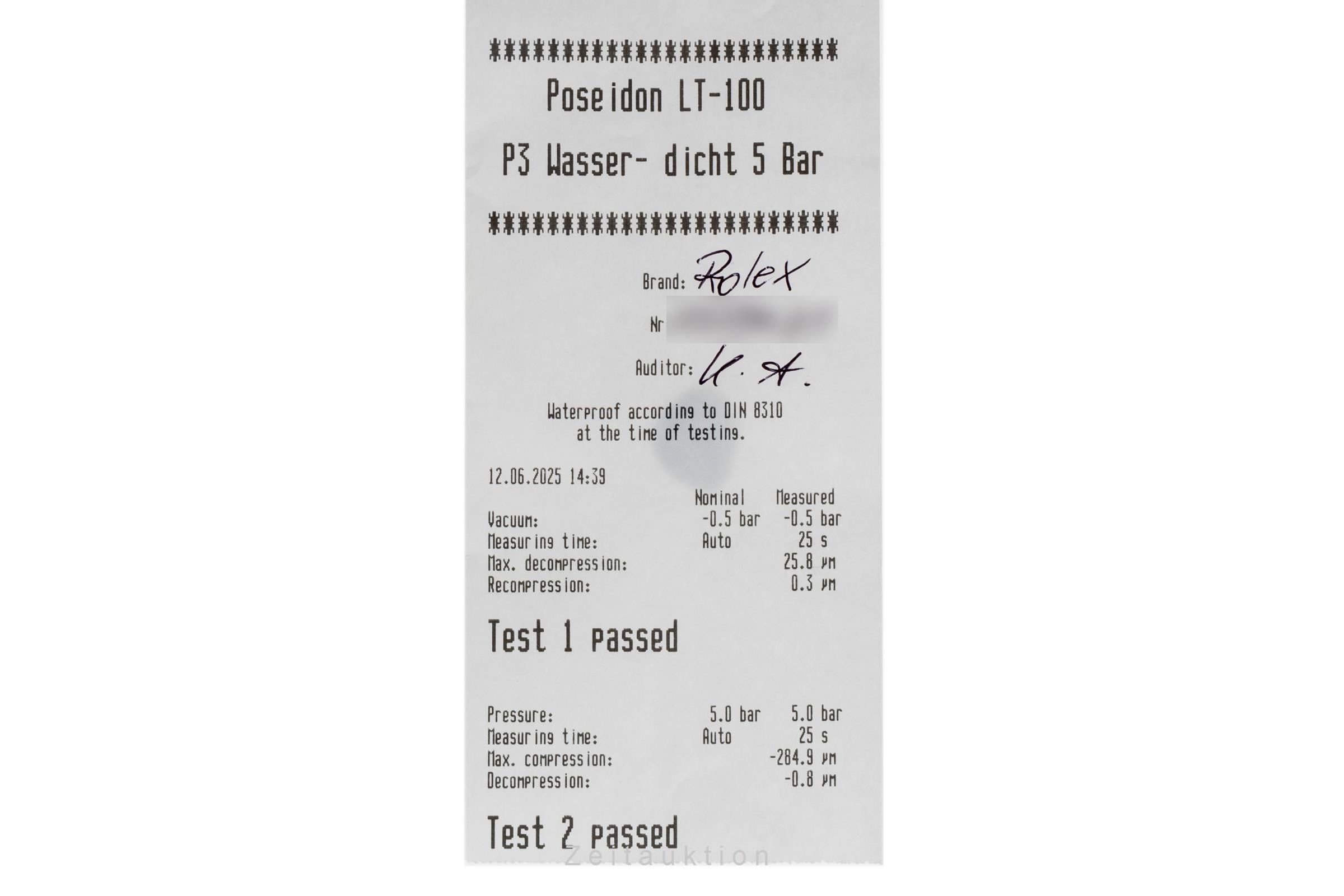 Rolex Datejust acciaio / oro bianco automatismo orologio da uomo 16014  [2502642]