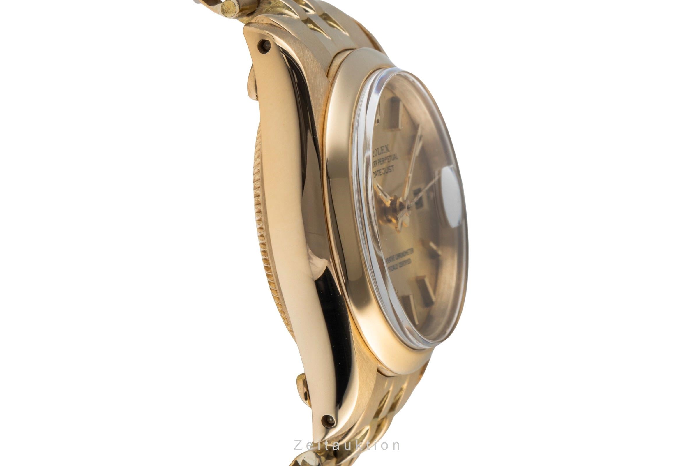 Rolex Lady Datejust or 18 ct automatique montre pour femmes 6916 Vintage  [2502644]