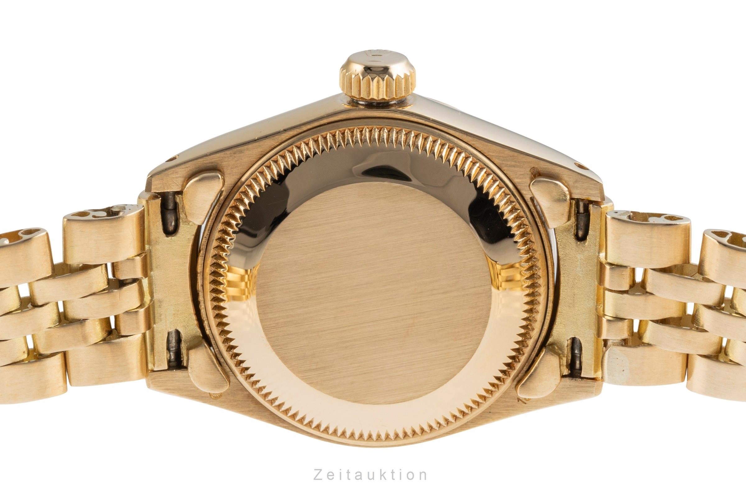 Rolex Lady Datejust or 18 ct automatique montre pour femmes 6916 Vintage  [2502644]
