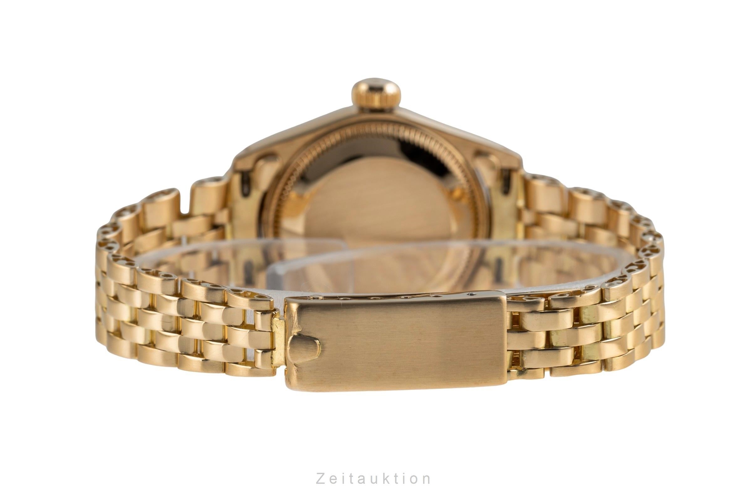 Rolex Lady Datejust or 18 ct automatique montre pour femmes 6916 Vintage  [2502644]