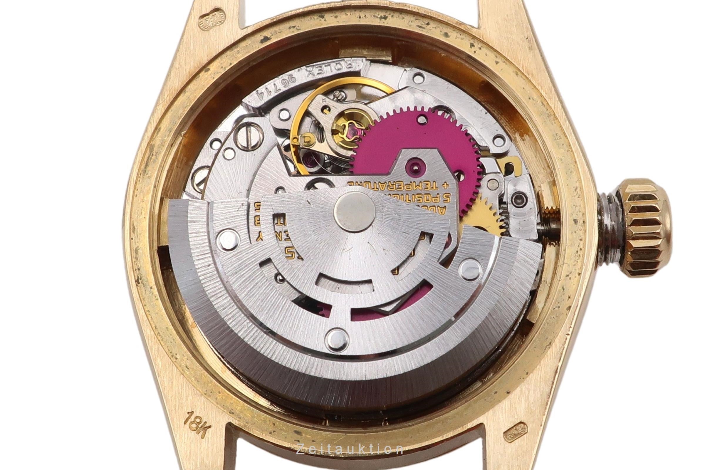 Rolex Lady Datejust or 18 ct automatique montre pour femmes 6916 Vintage  [2502644]