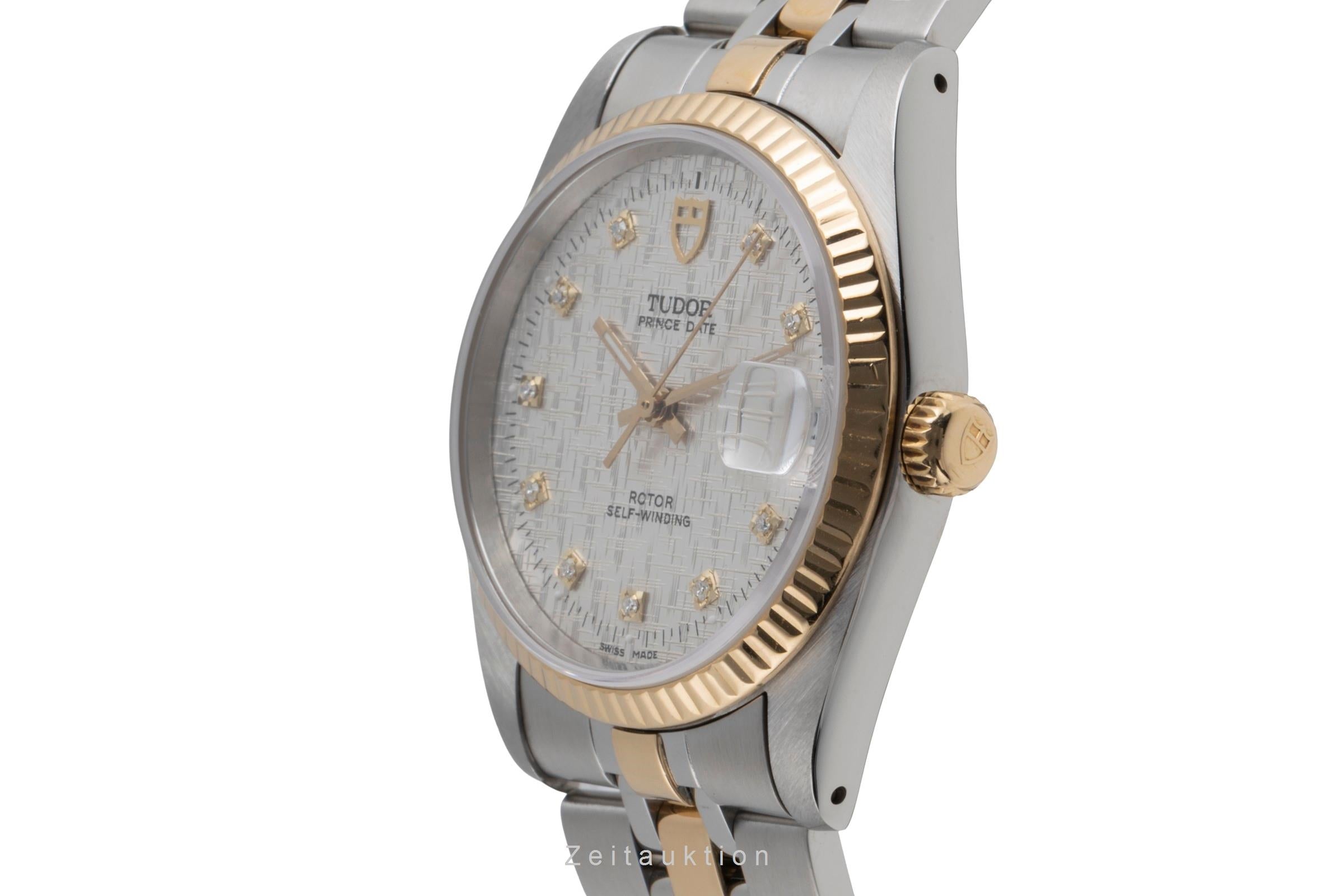 Tudor Prince Date steel / gold automatic men's watch 74033  [2502645]