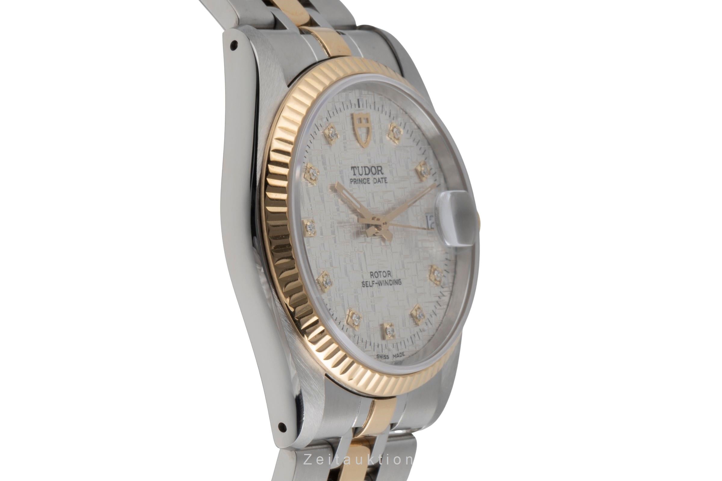 Tudor Prince Date steel / gold automatic men's watch 74033  [2502645]