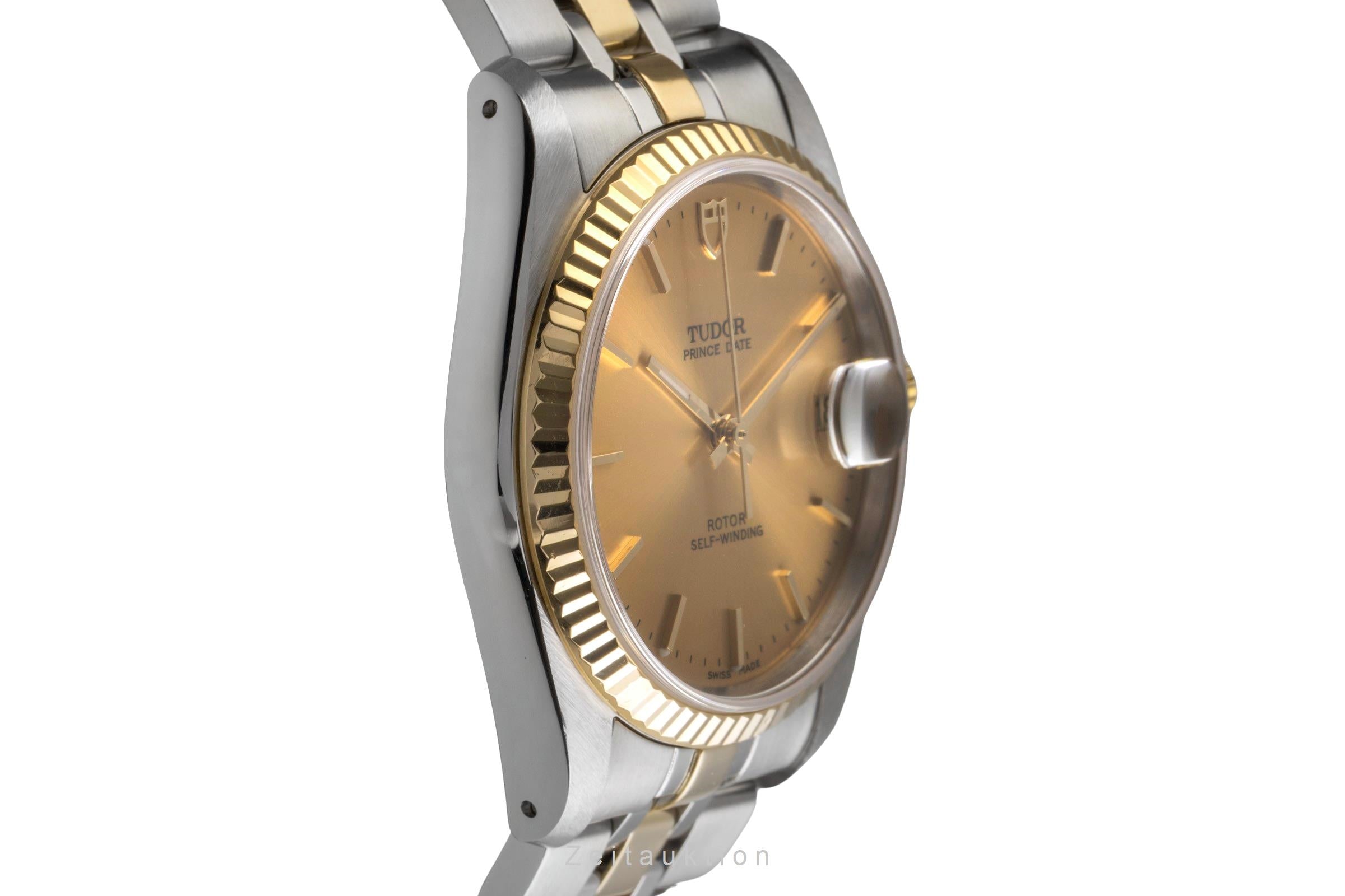 Tudor Prince Date acier / or  automatique montre pour hommes 74033  [2502646]