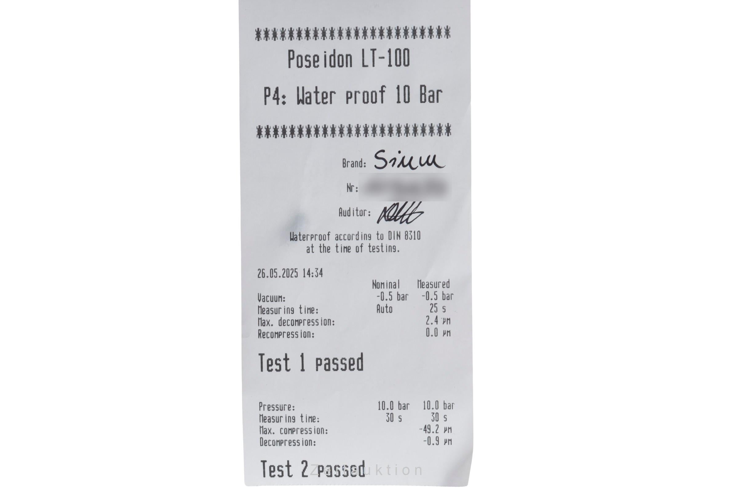 Sinn Chronograph Automatik Stahl Limited Audi Professional Club Ref. 103 St [2502647]