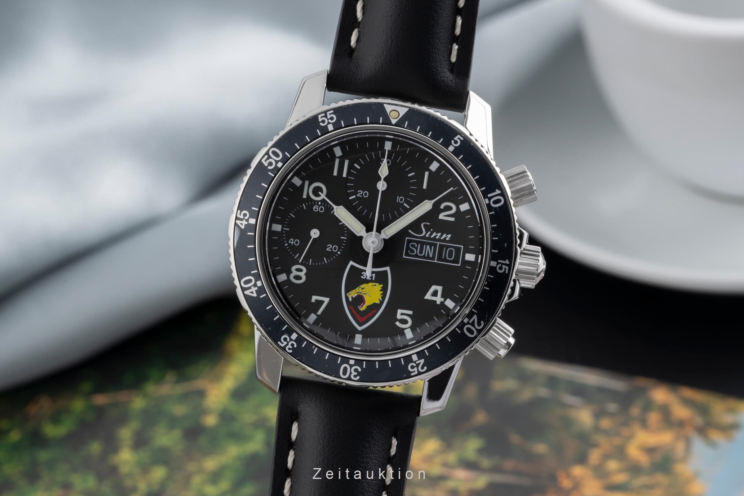 Sinn 103 ST chronograph steel automatic Ref. 103.B.SA.AUTO.TIGER