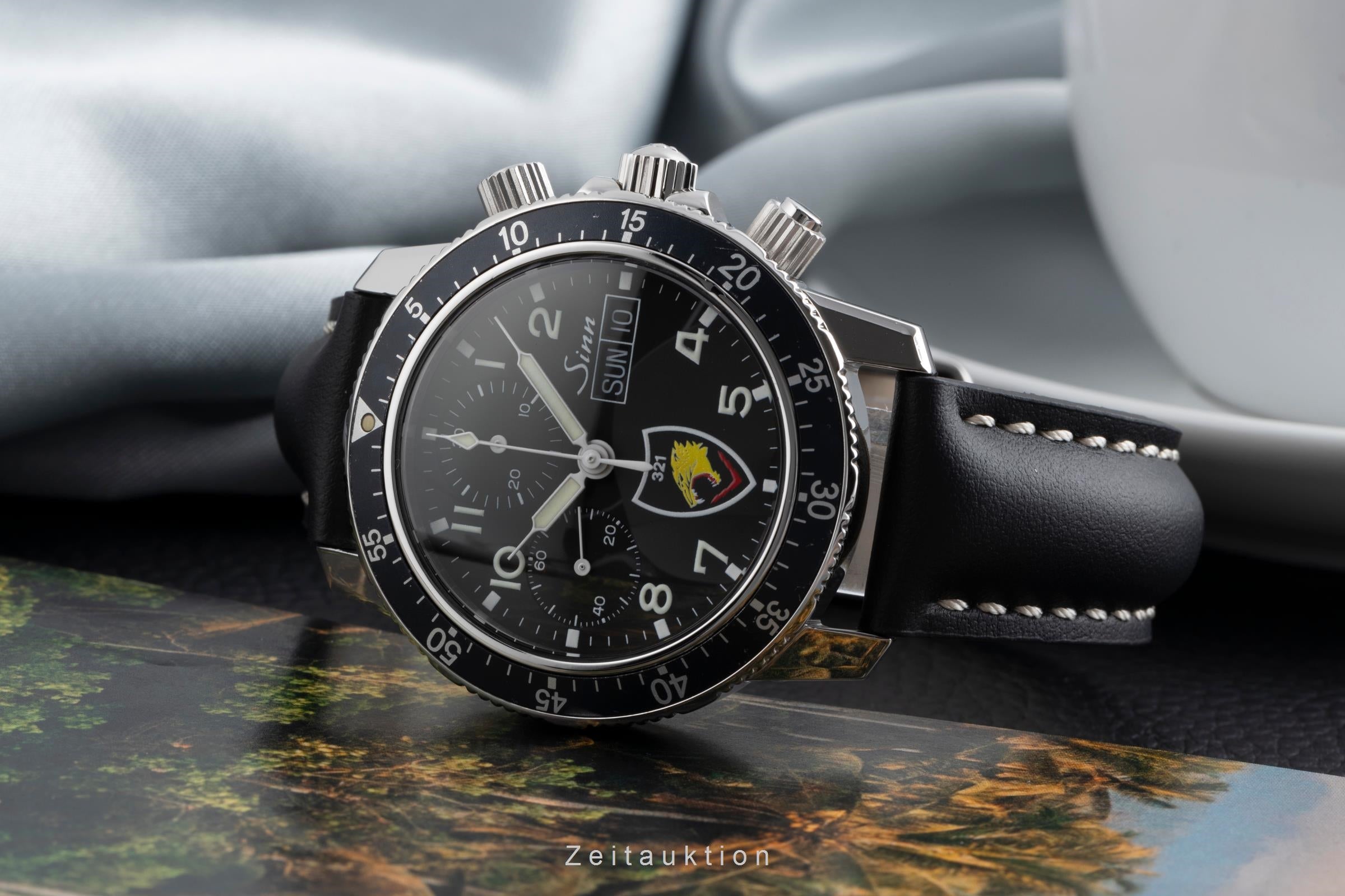 Sinn 103 ST chronograph steel automatic Ref. 103.B.SA.AUTO.TIGER