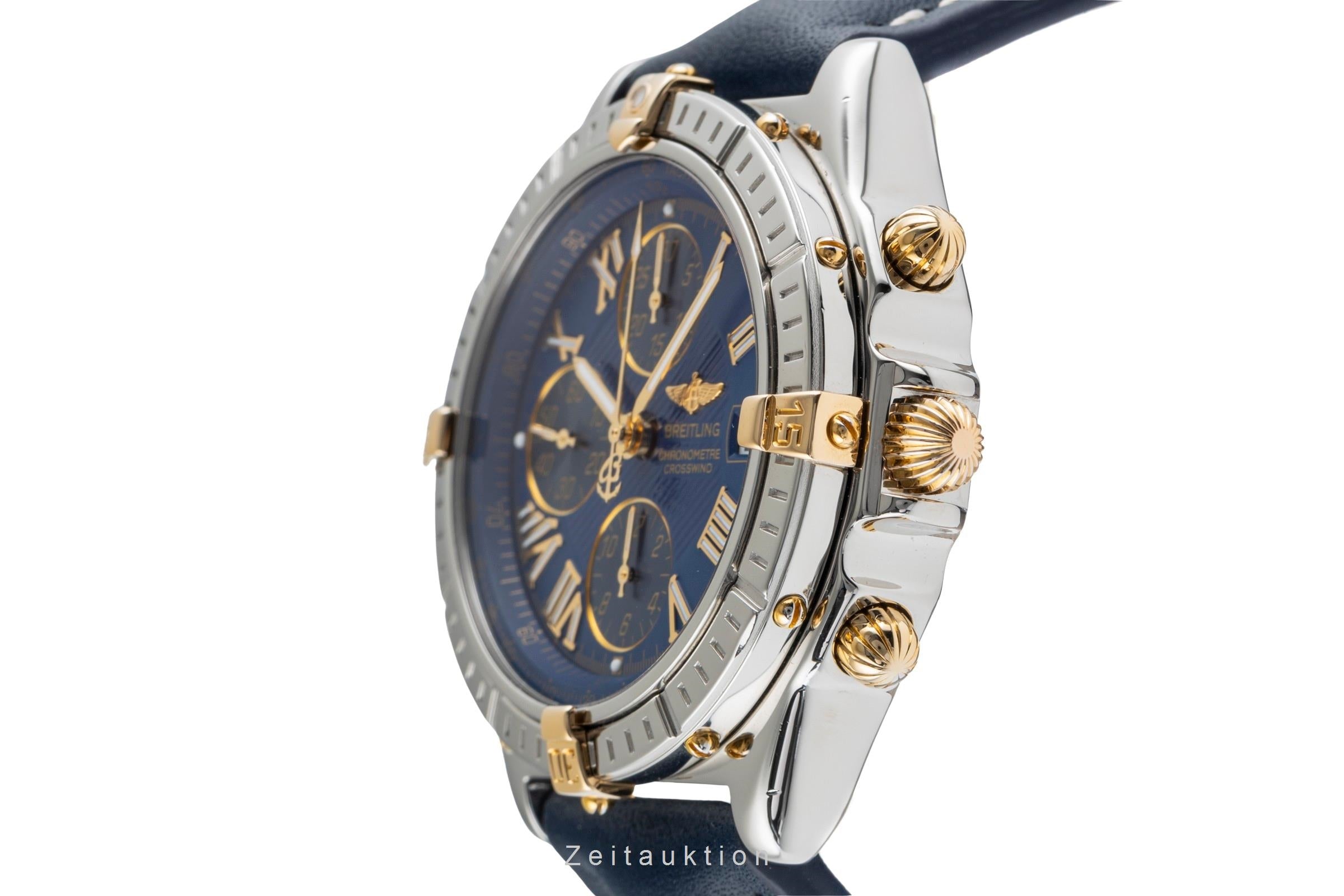 Breitling Crosswind Chronograph Stahl / Gold Automatik Herrenuhr Ref. B13355 [2502653]