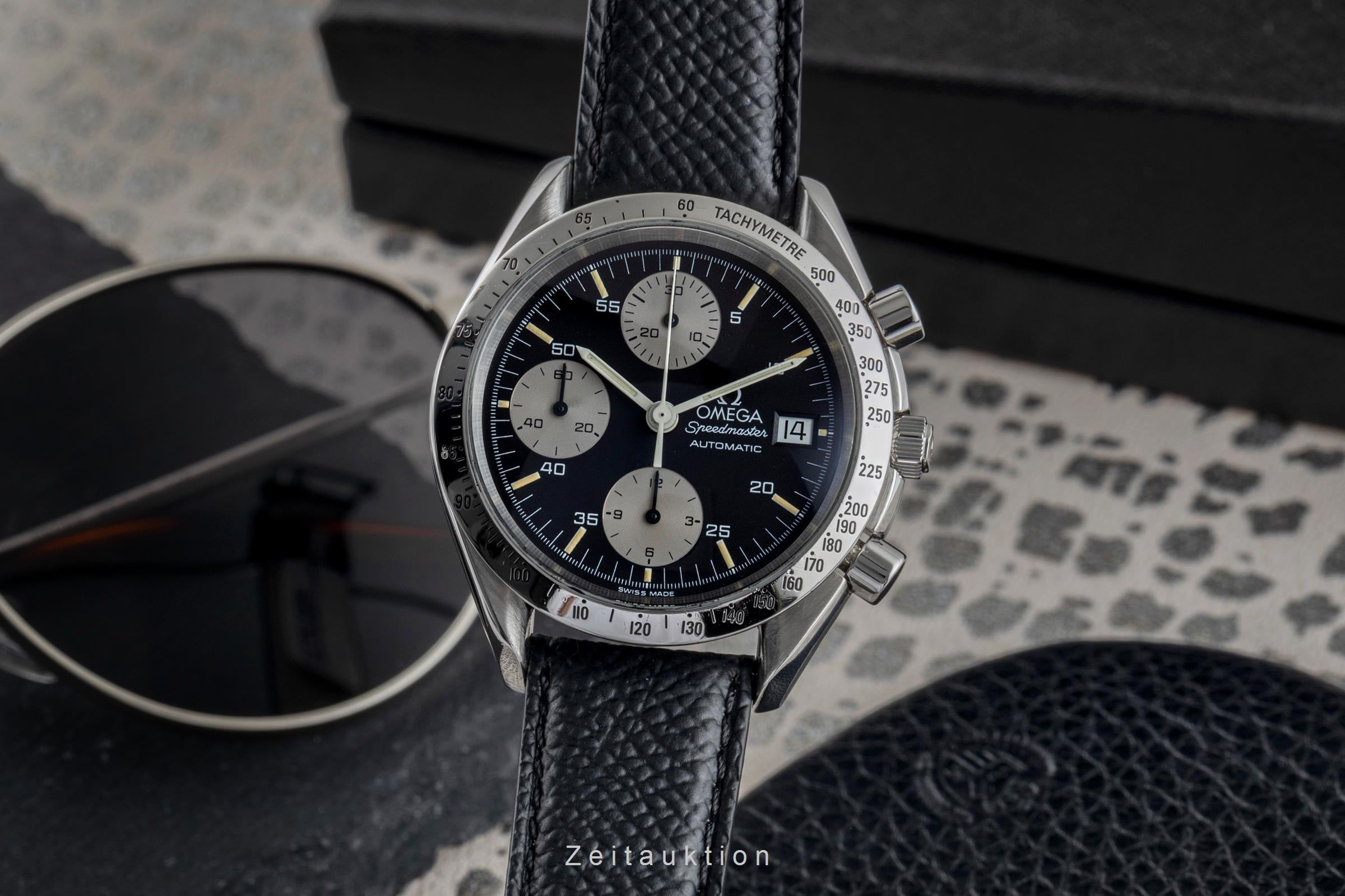 Omega Speedmaster Date chronograph steel automatic men's watch 3511.50 LP: 5700EUR  [2502655]