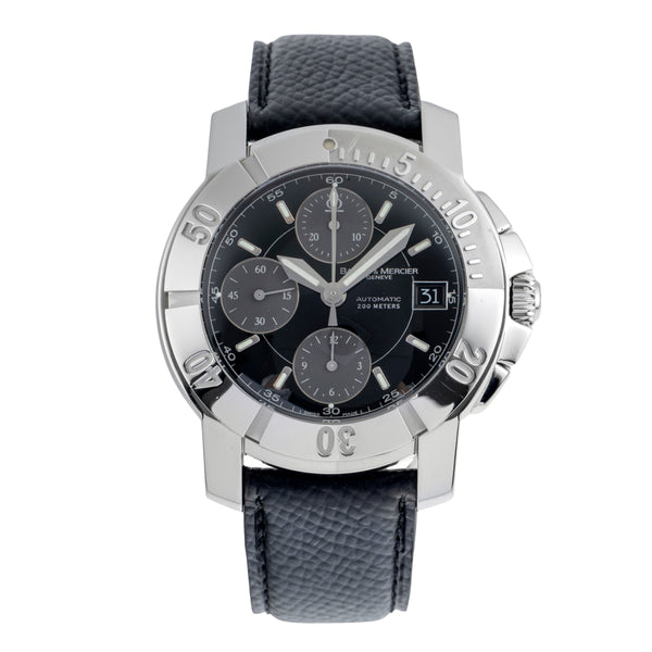 Baume & Mercier Capeland chronograph steel automatic men's watch 65352  [2502656]