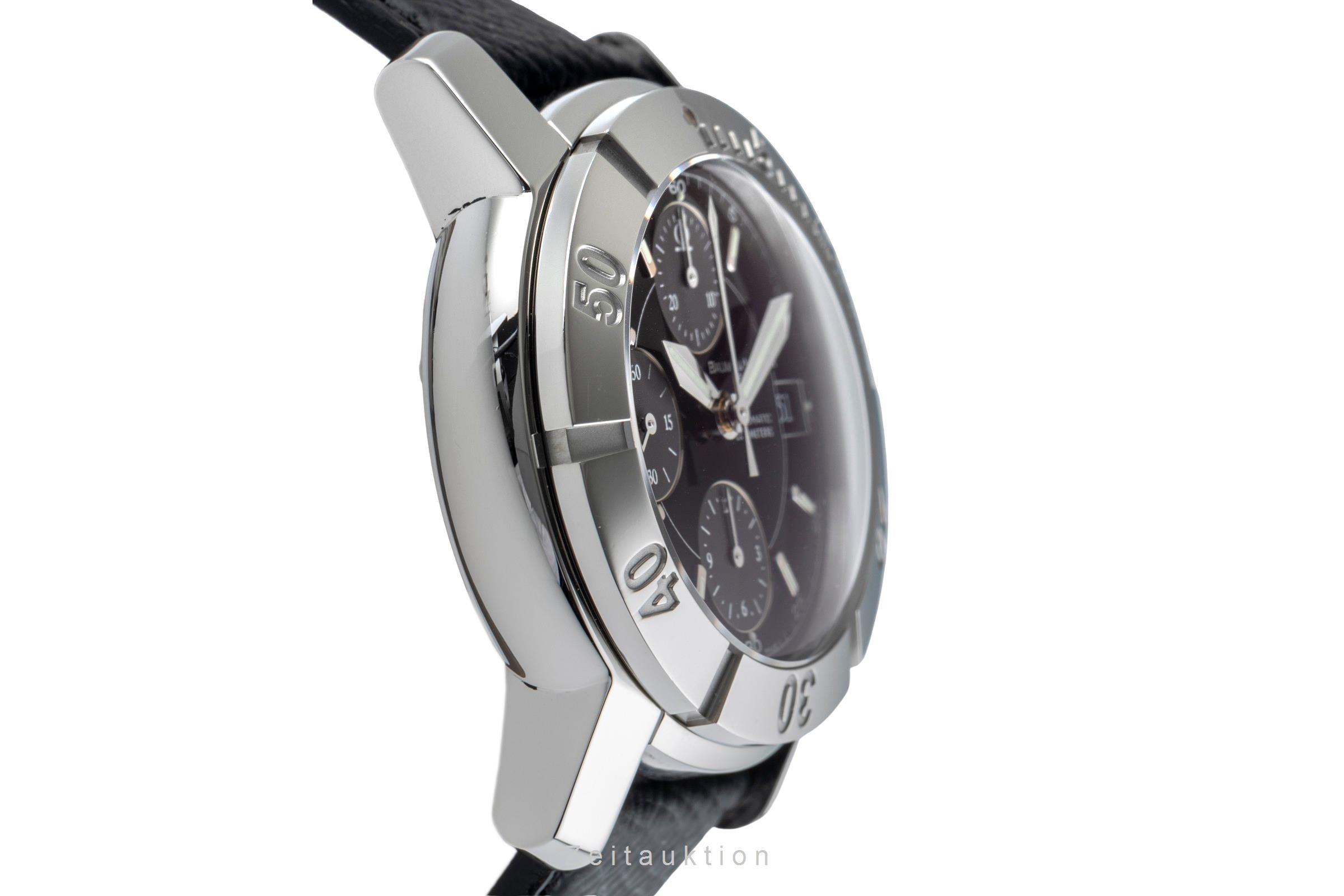 Baume & Mercier Capeland chronograph steel automatic men's watch 65352  [2502656]