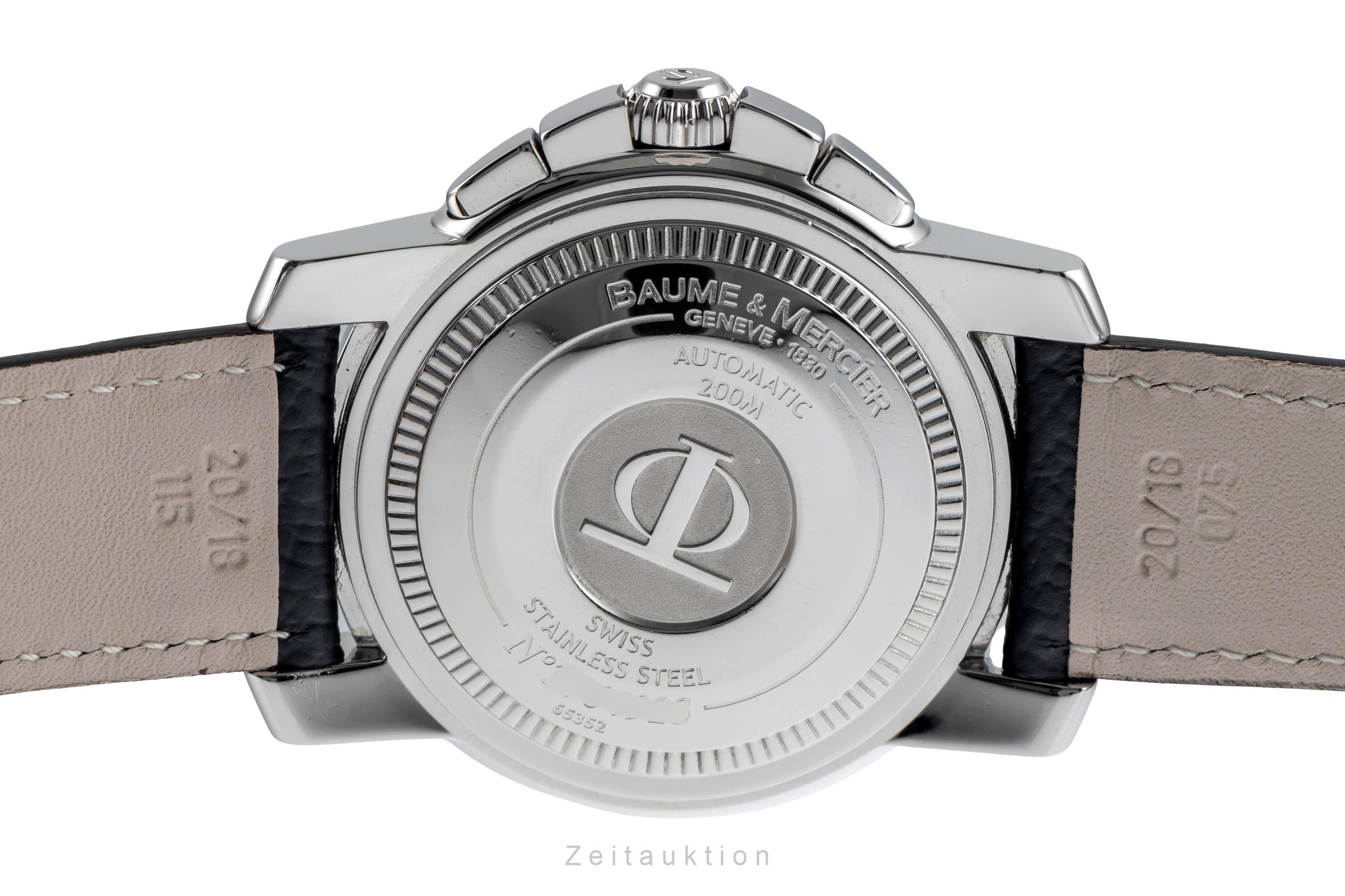 Baume & Mercier Capeland chronograph steel automatic men's watch 65352  [2502656]