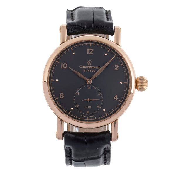 Chronoswiss Sirius oro rosado de 18 quilates cuerda manual reloj para caballeros CH 1021 R  [2502658]