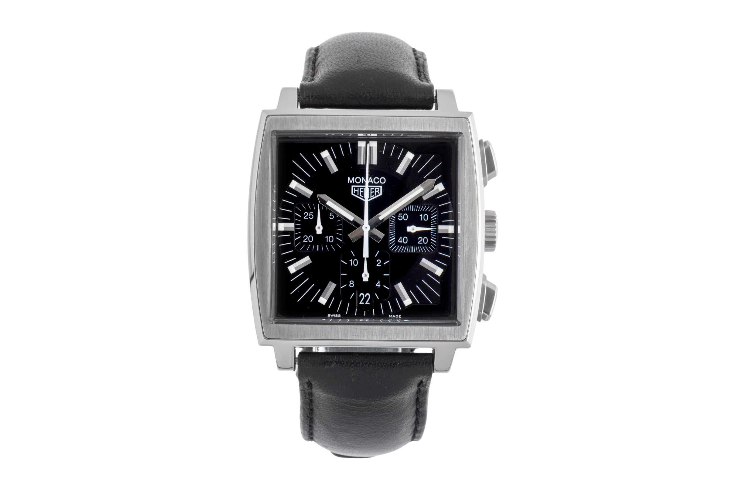 Tag Heuer Monaco cronografo acciaio automatismo orologio da uomo CS2111.FC8119  [2502660]